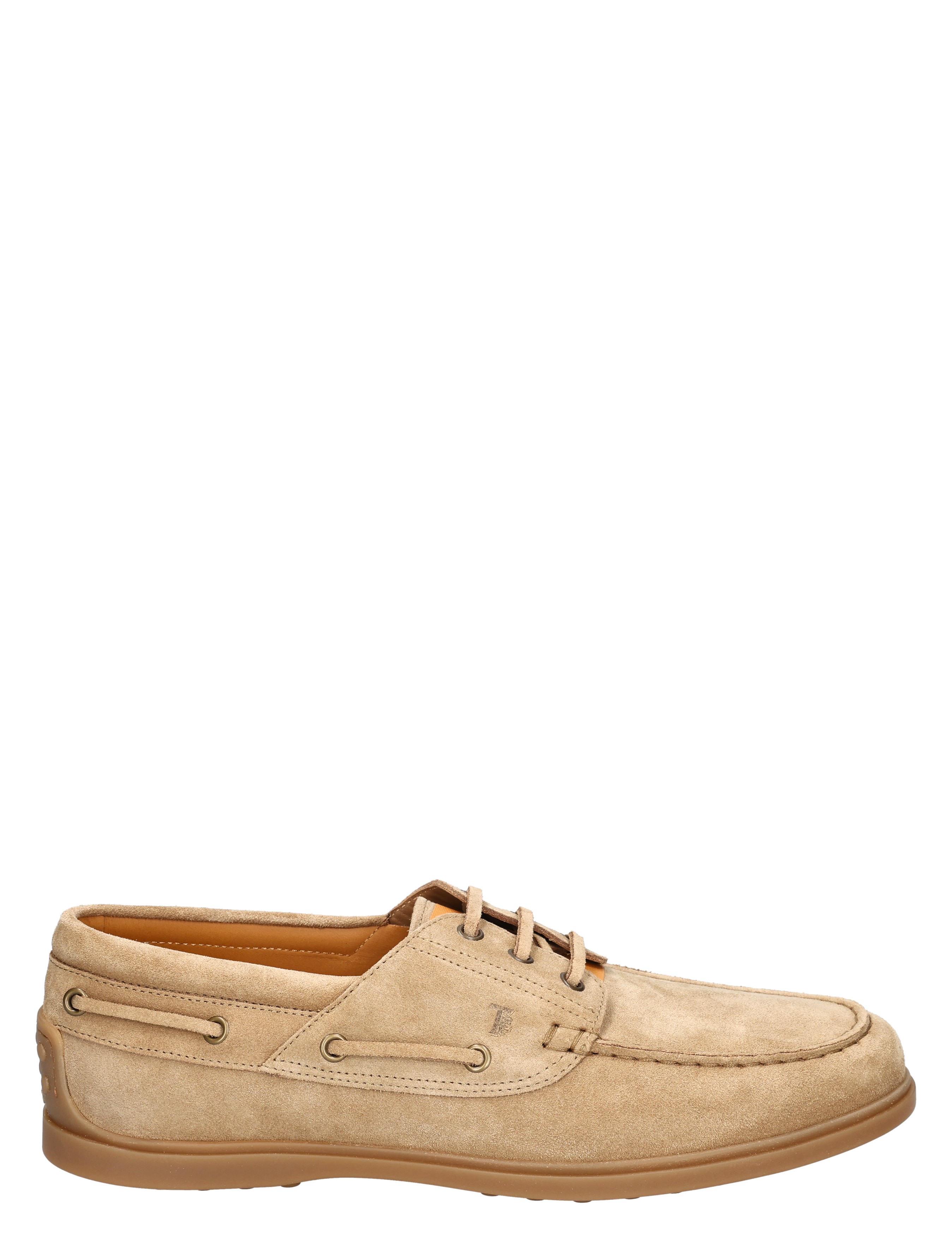 Tods - Barca in Suede C801 Beige - Heren - Loafers - 49667_77_1