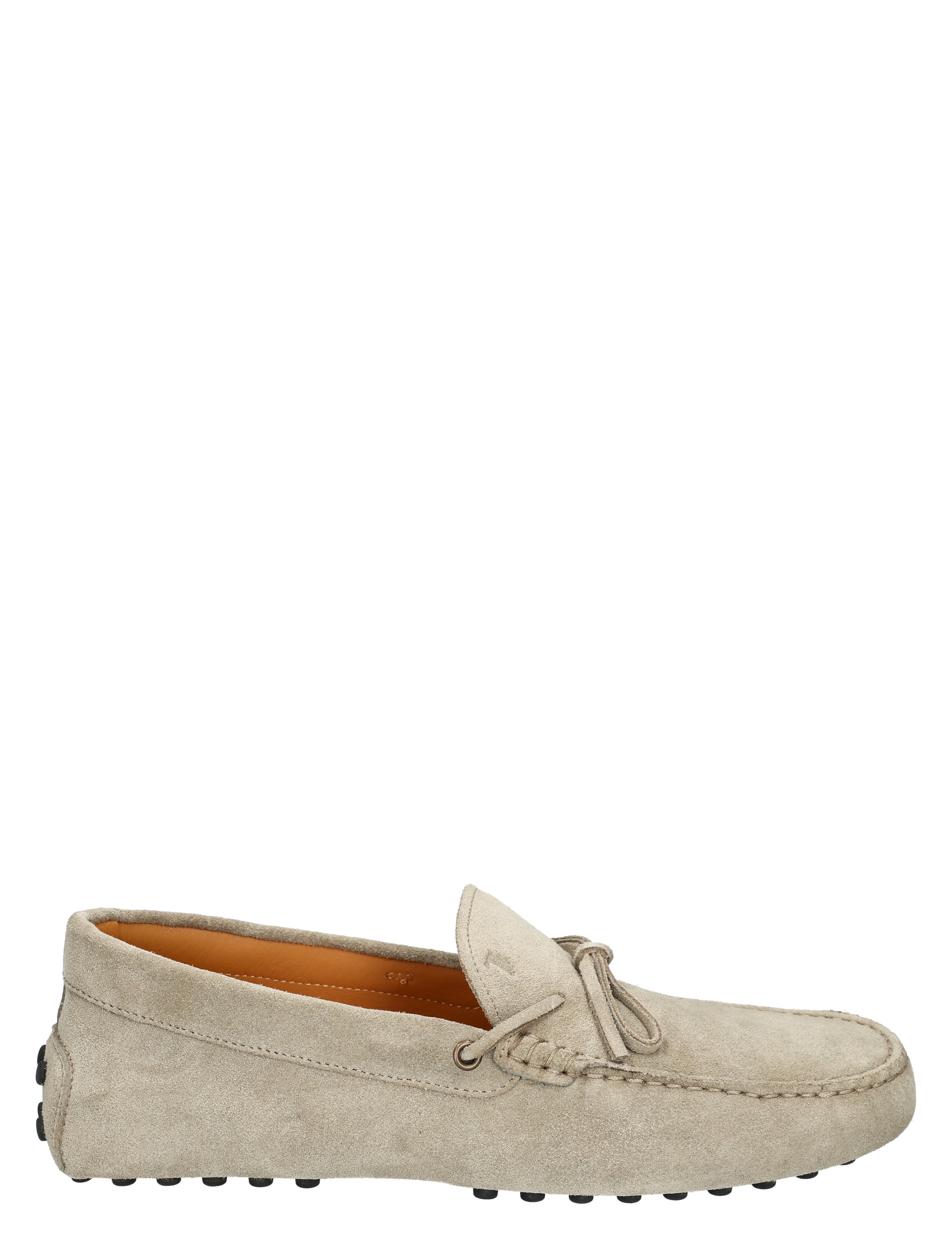Tods - Gommino in Suede C405 Beige - Heren - Loafers - 49665_77_1