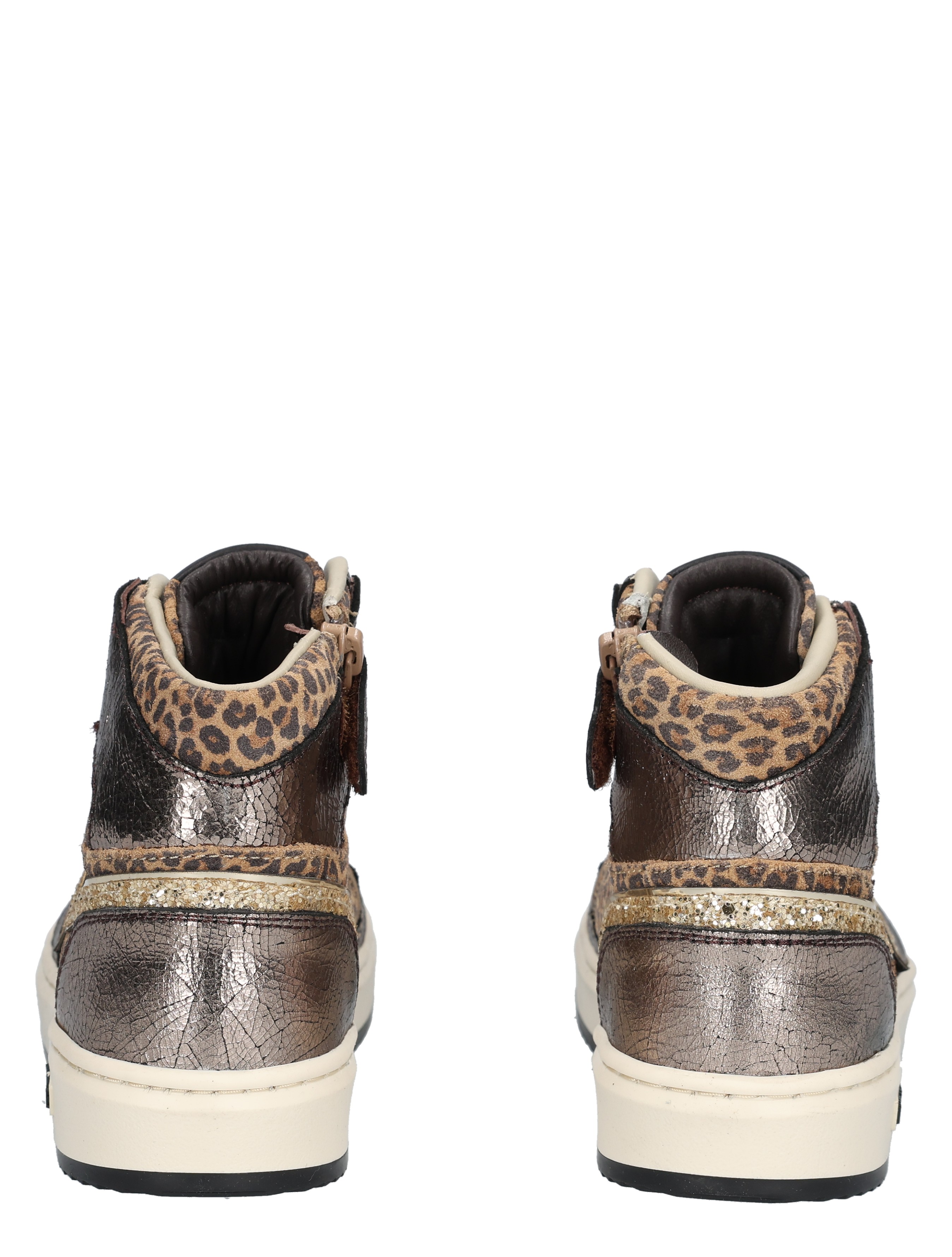 Hip - H1765 Natural Combi - Meisjes - Sneakers - Hoge Sneakers - 49272_22_6