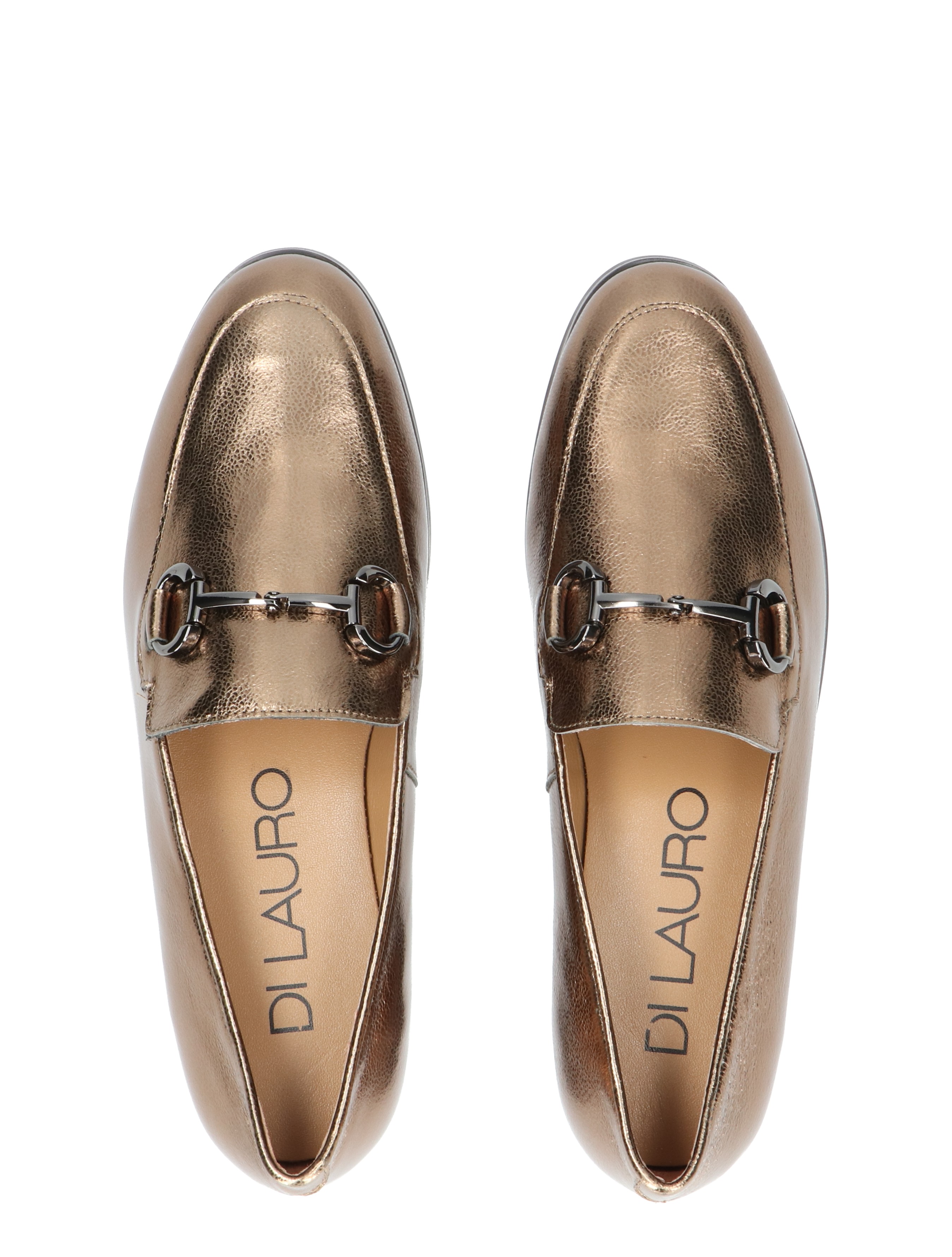 Di Lauro - Laure Bronze Leather - Loafers - Dames - 46300_52_7