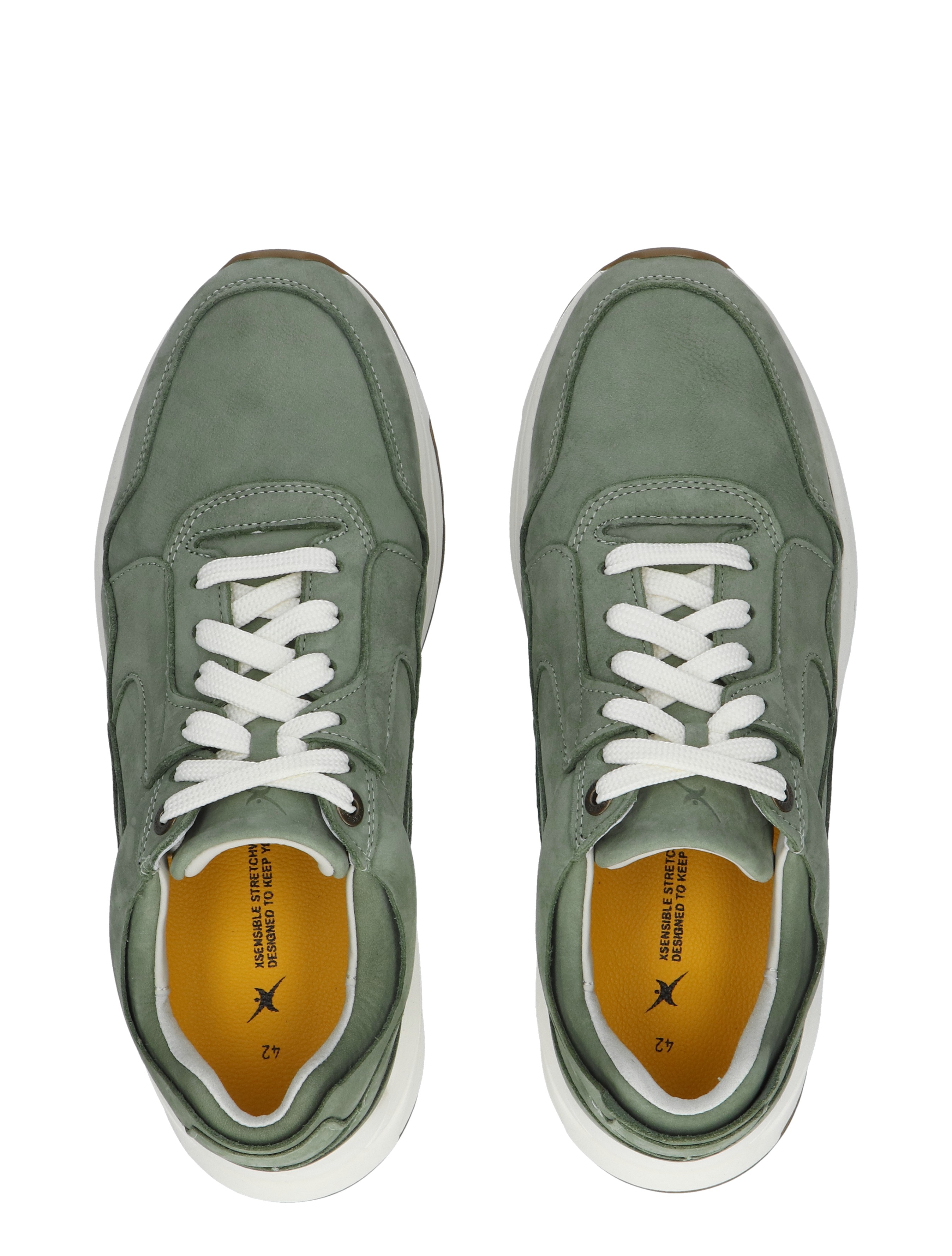 Xsensible - 33200.4  468 Pine H-Wijdte - Heren - Lage Sneakers - Sneakers - 47524_66_7