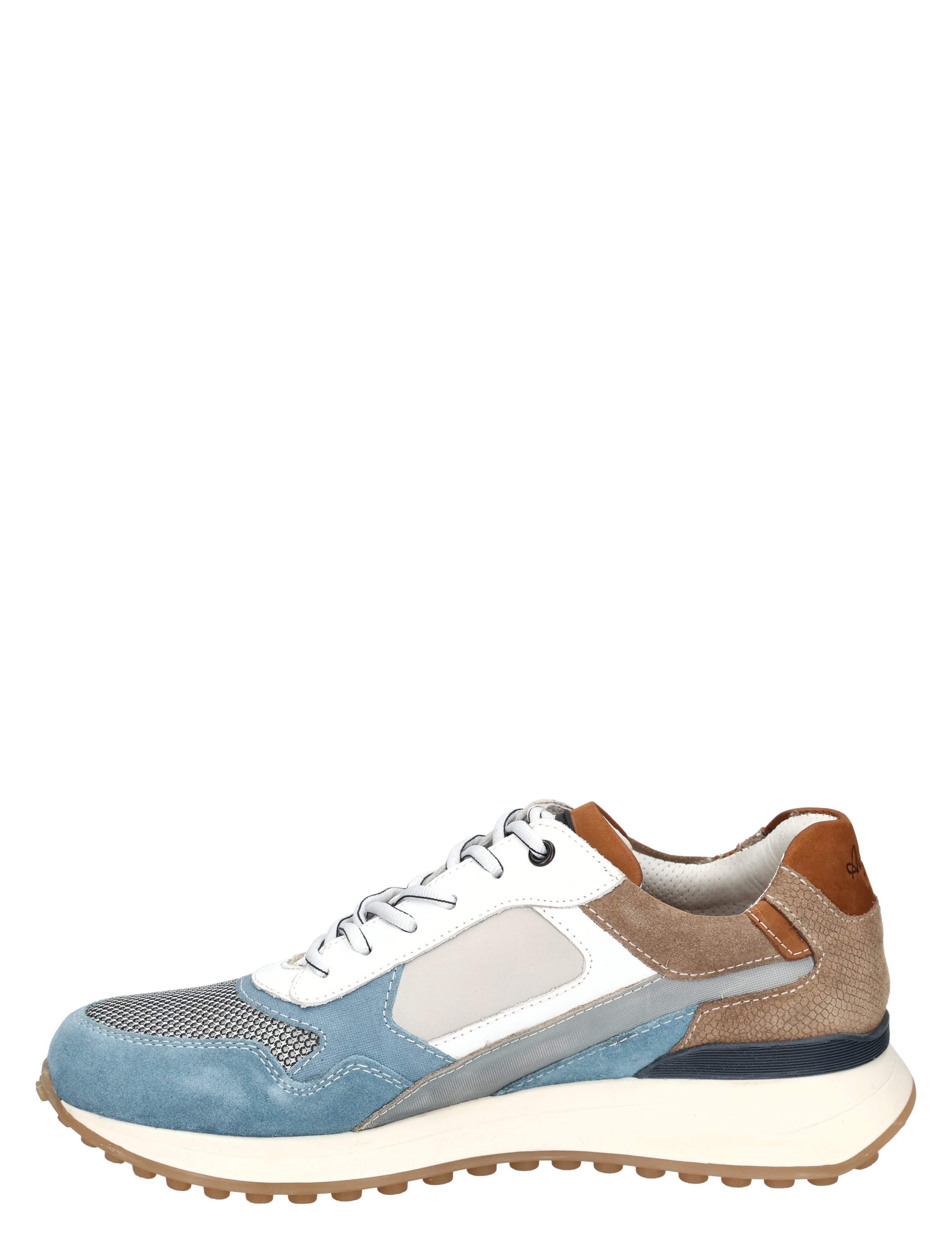 Australian - Yamato 15.1512.01.KK9 Grey Blue Beige - Heren - Veterschoenen - Casual Veterschoenen - 50782_39_2