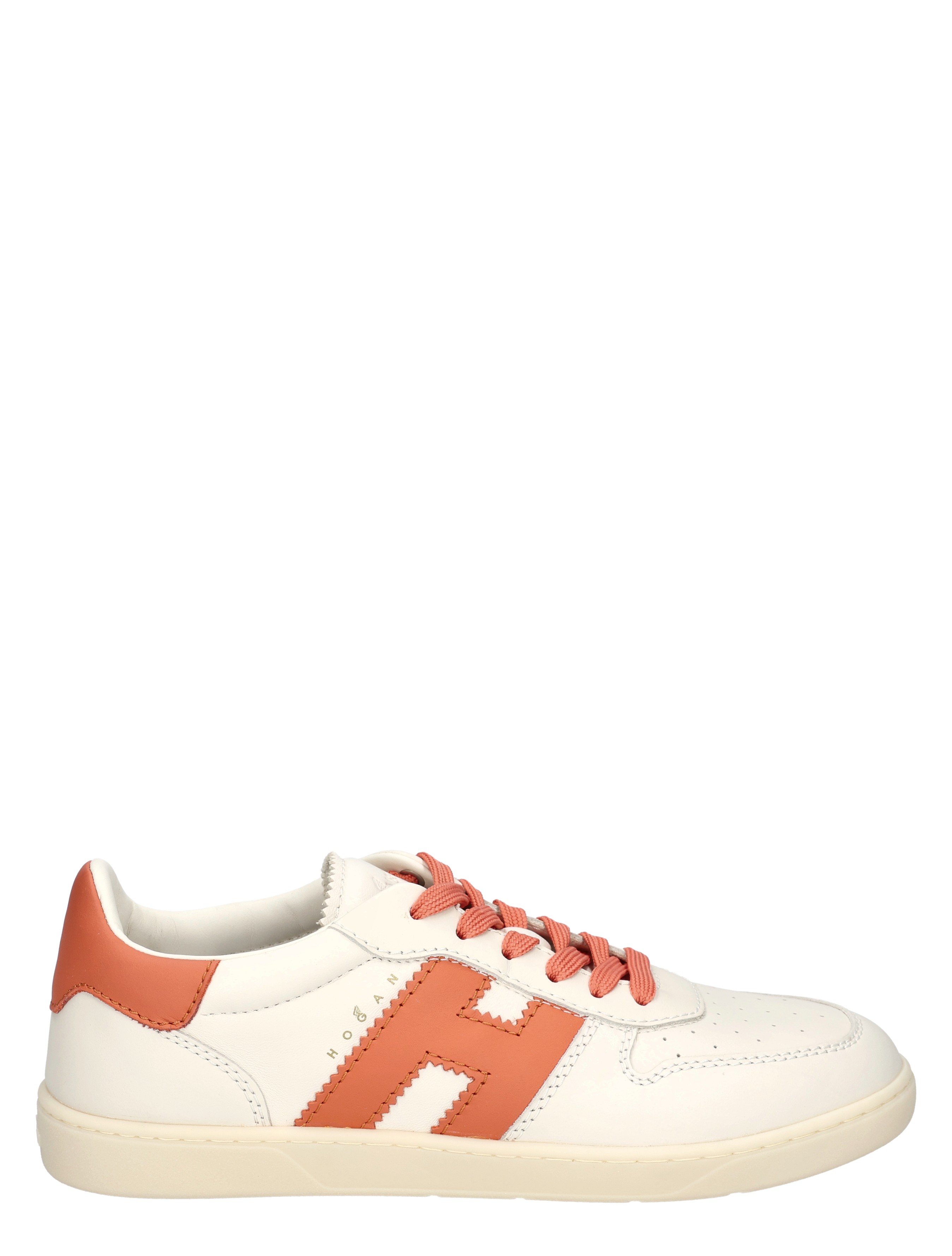 Hogan - Cool Basket Sneaker White Red - Dames - Sneakers - Lage Sneakers - 49681_84_1