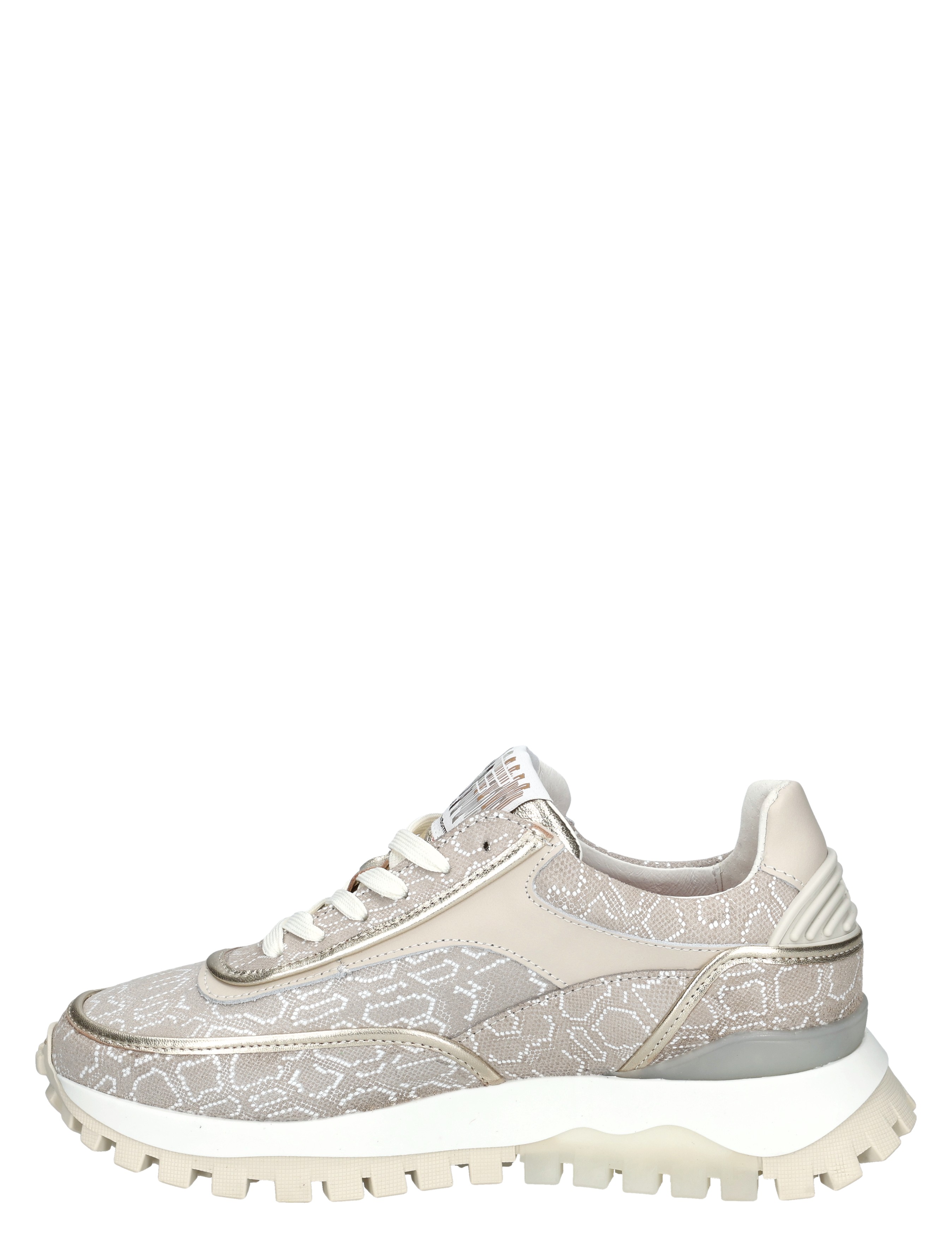 Floris van Bommel - Grommi 10131 34-02 Taupe - Dames - Sneakers - Lage Sneakers - 50837_77_2