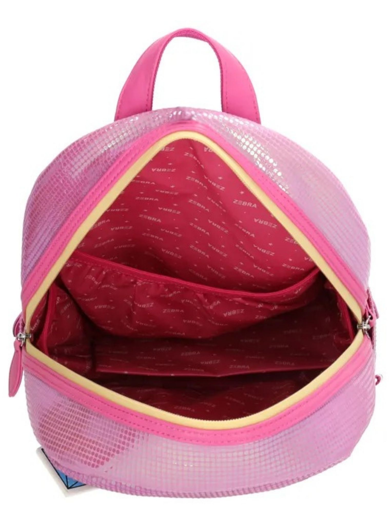 rugzak, knap, roze, mesh, internueel
