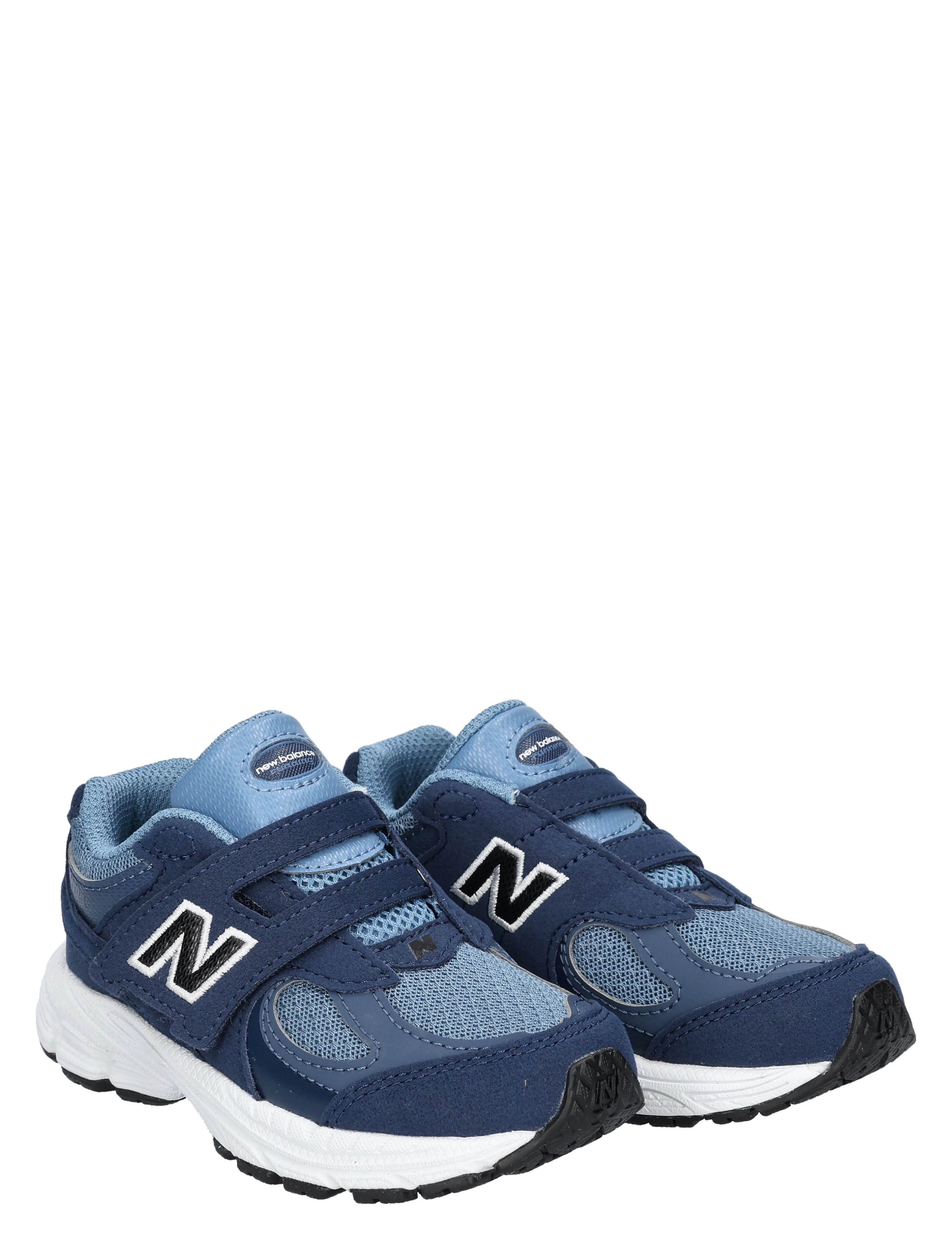sneakers, blauw, mesh, klittenband, kinderen