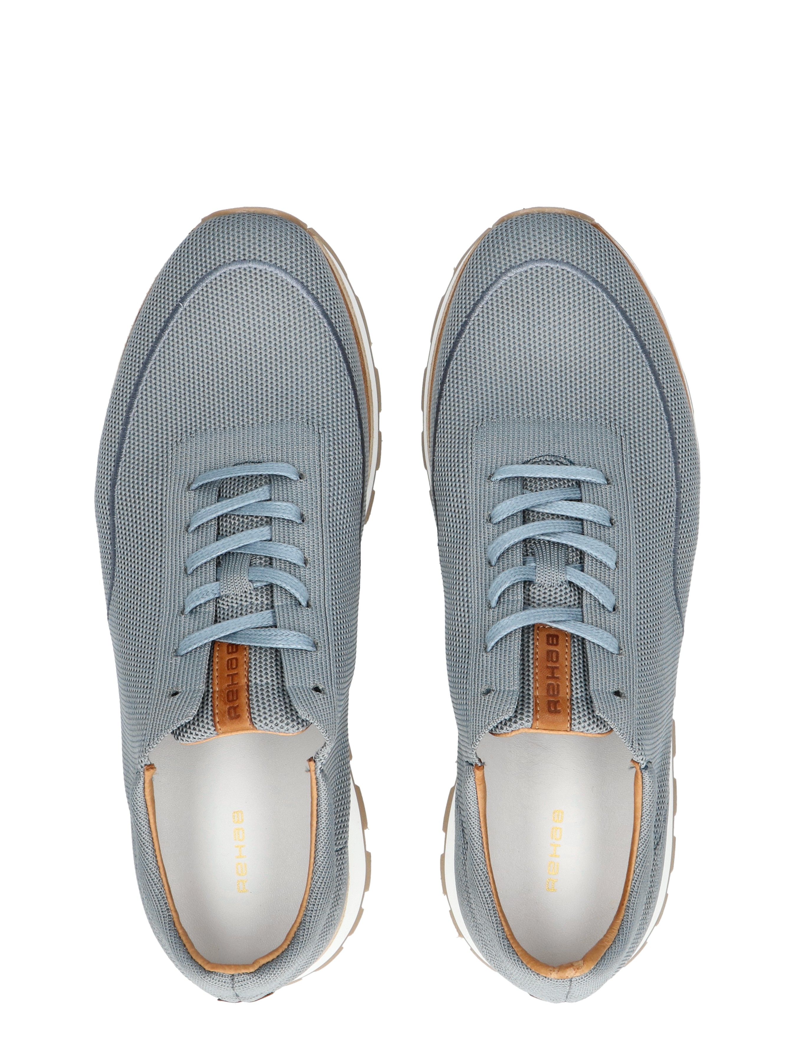 Rehab Footwear - Mason Knit Light Blue - Heren - Veterschoenen - Casual Veterschoenen - 47410_33_7
