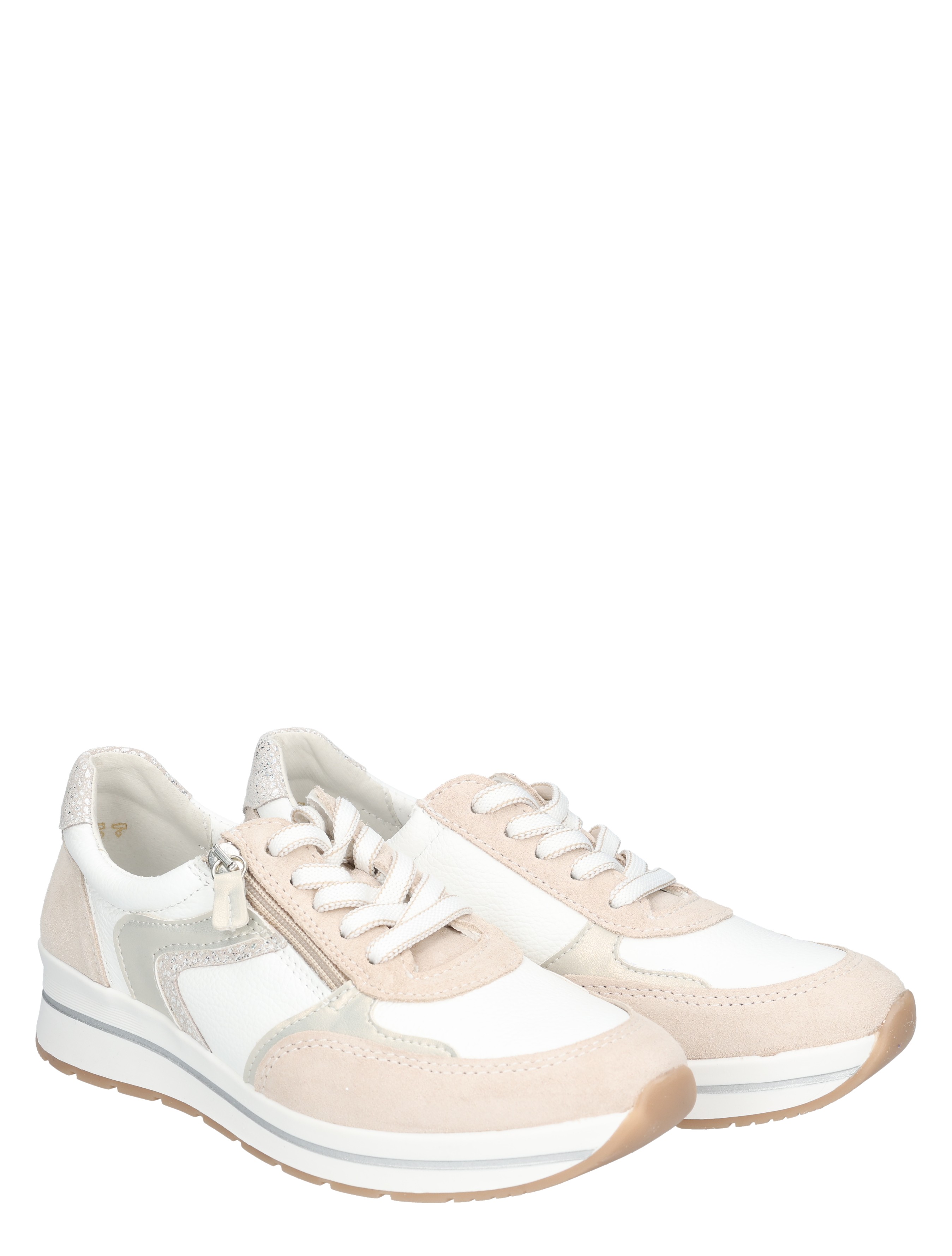 Cypres Soft - Zuby 2615610 13201 Cream Suede 1050 - Dames - Veterschoenen - Casual Veterschoenen - 50843_87_5