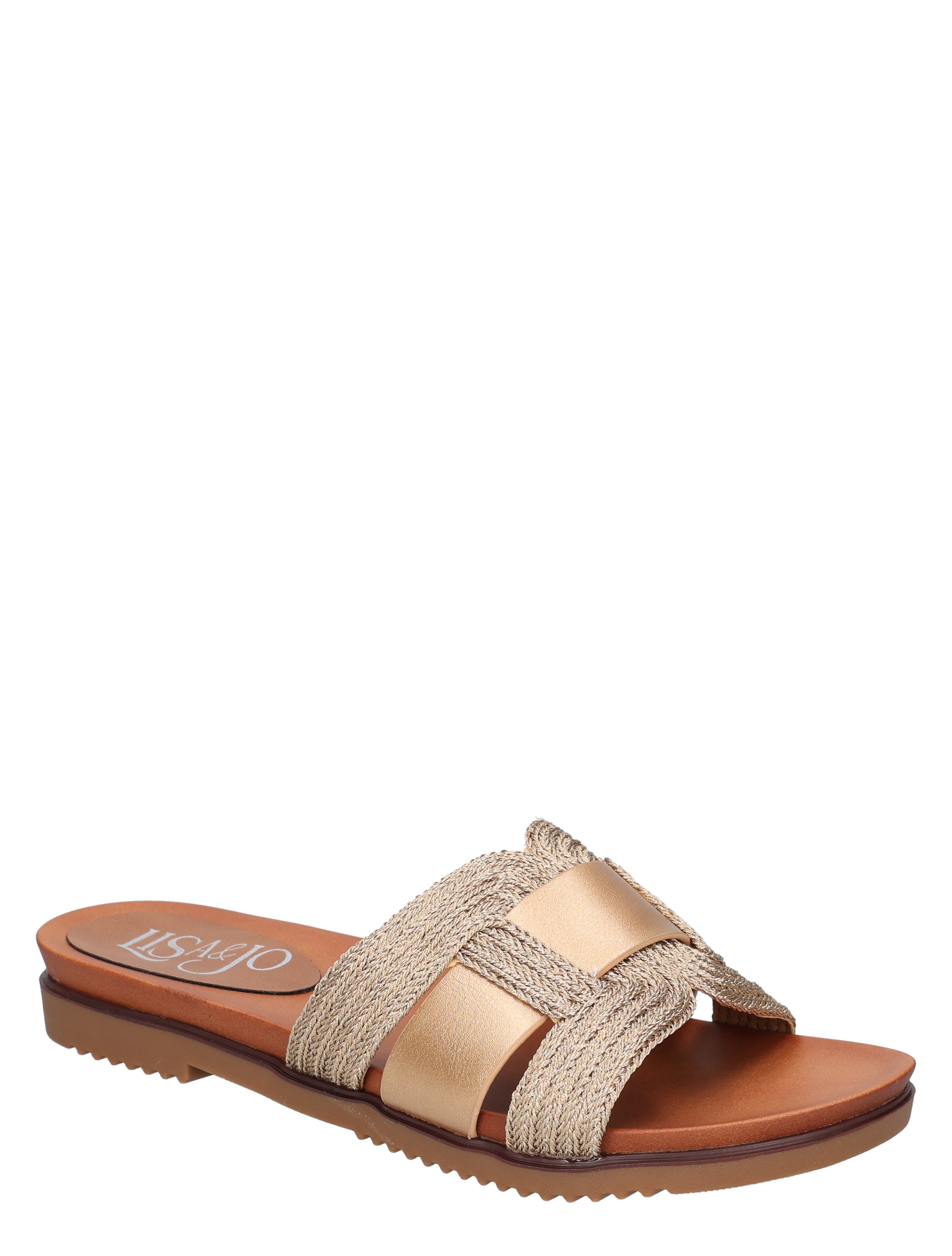 Lisa & Jo - Zaira Champagne - Dames - Muiltjes - 50306_53_4