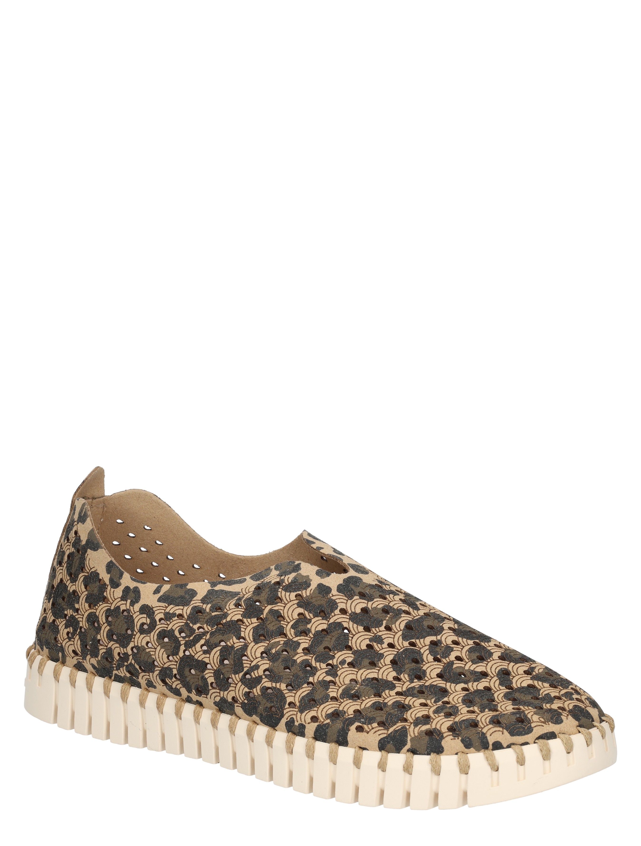 Ilse Jacobsen - Tulip 3275 110111 Latte Leopard Ivory - Dames - Espadrilles - 47963_22_3