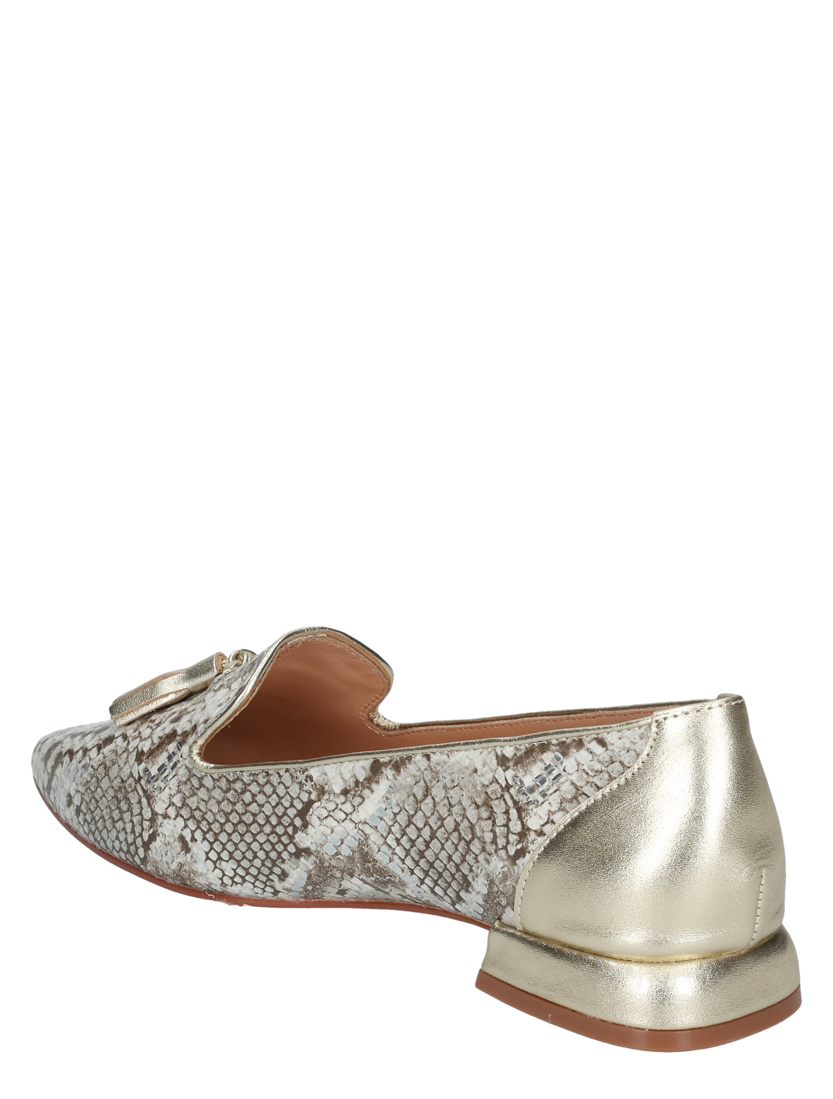 snakeprint, metallic, loafers, slip-on, golden heel