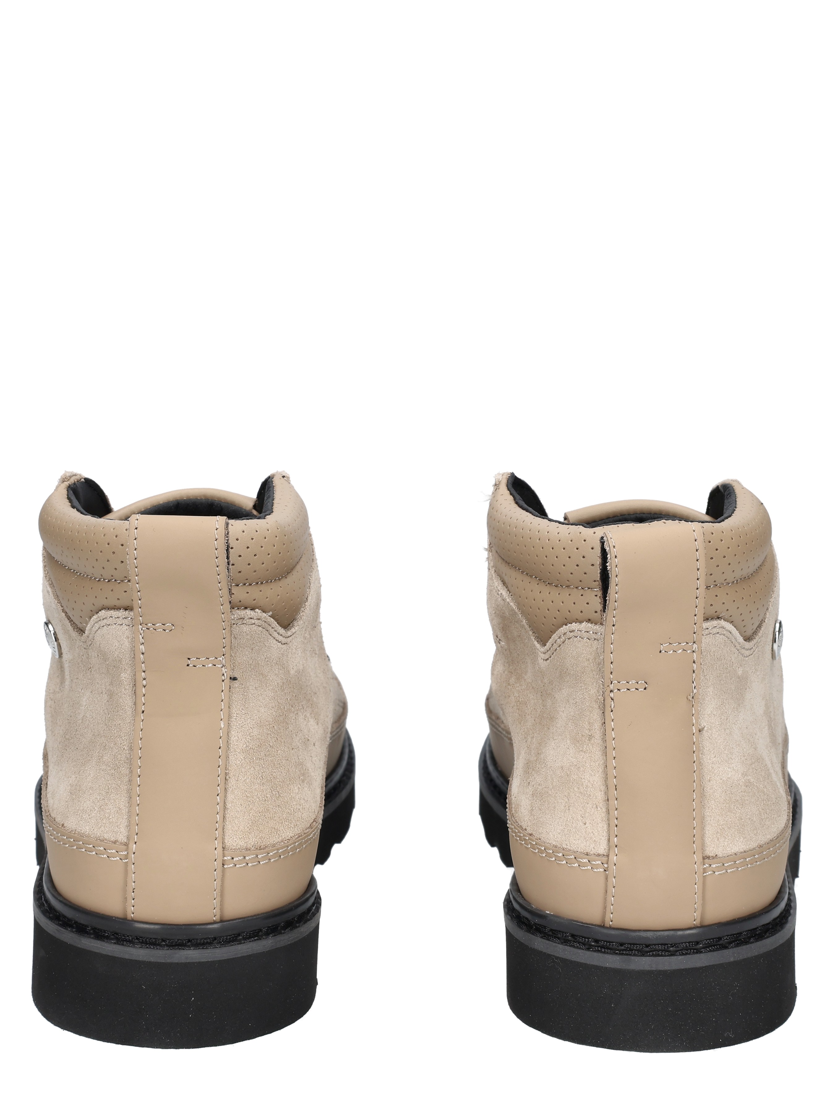 laarzen, boot, tan, suede, hielband
