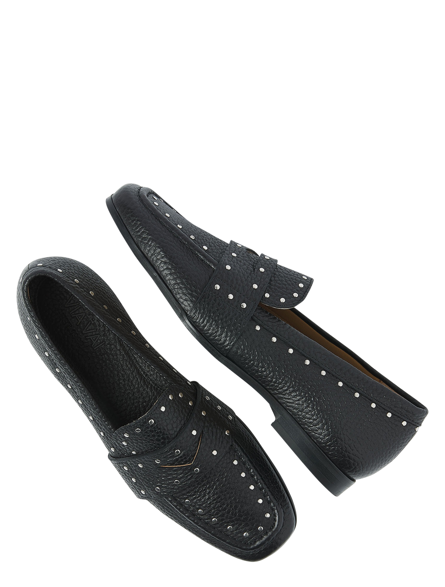 VIA VAI - Chiara Milan 01-900 Black - Dames - Loafers - 48356_11_4