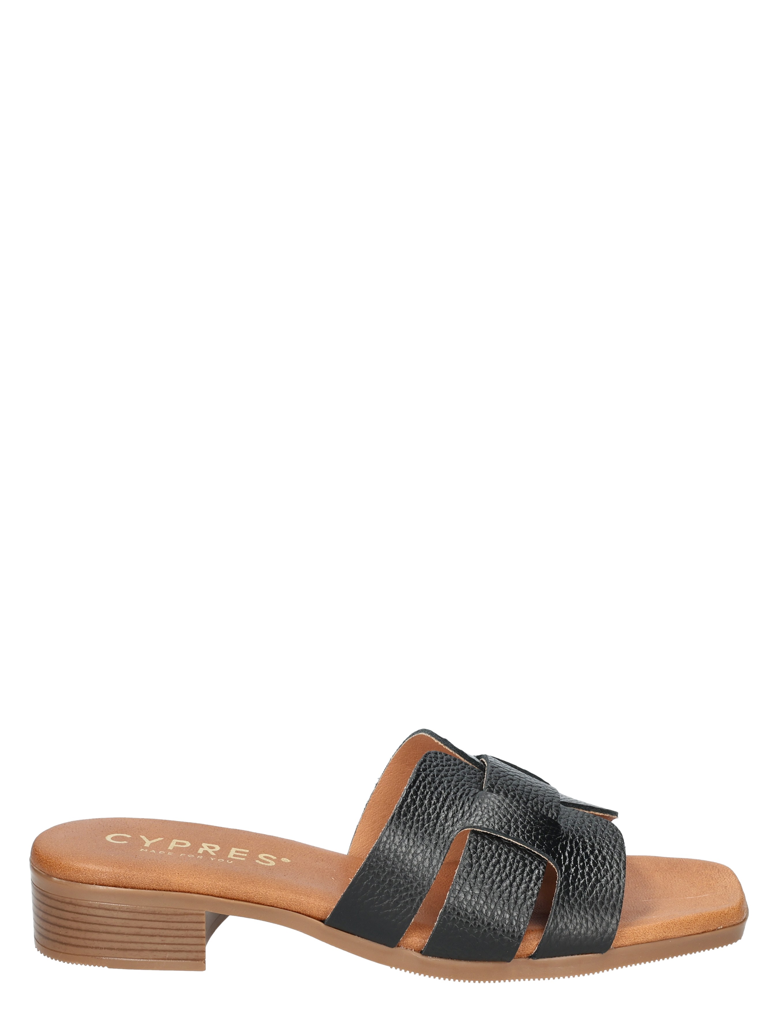 Cypres - Wohmy 2615112 Doya Negro - Dames - Muiltjes - 50878_11_2