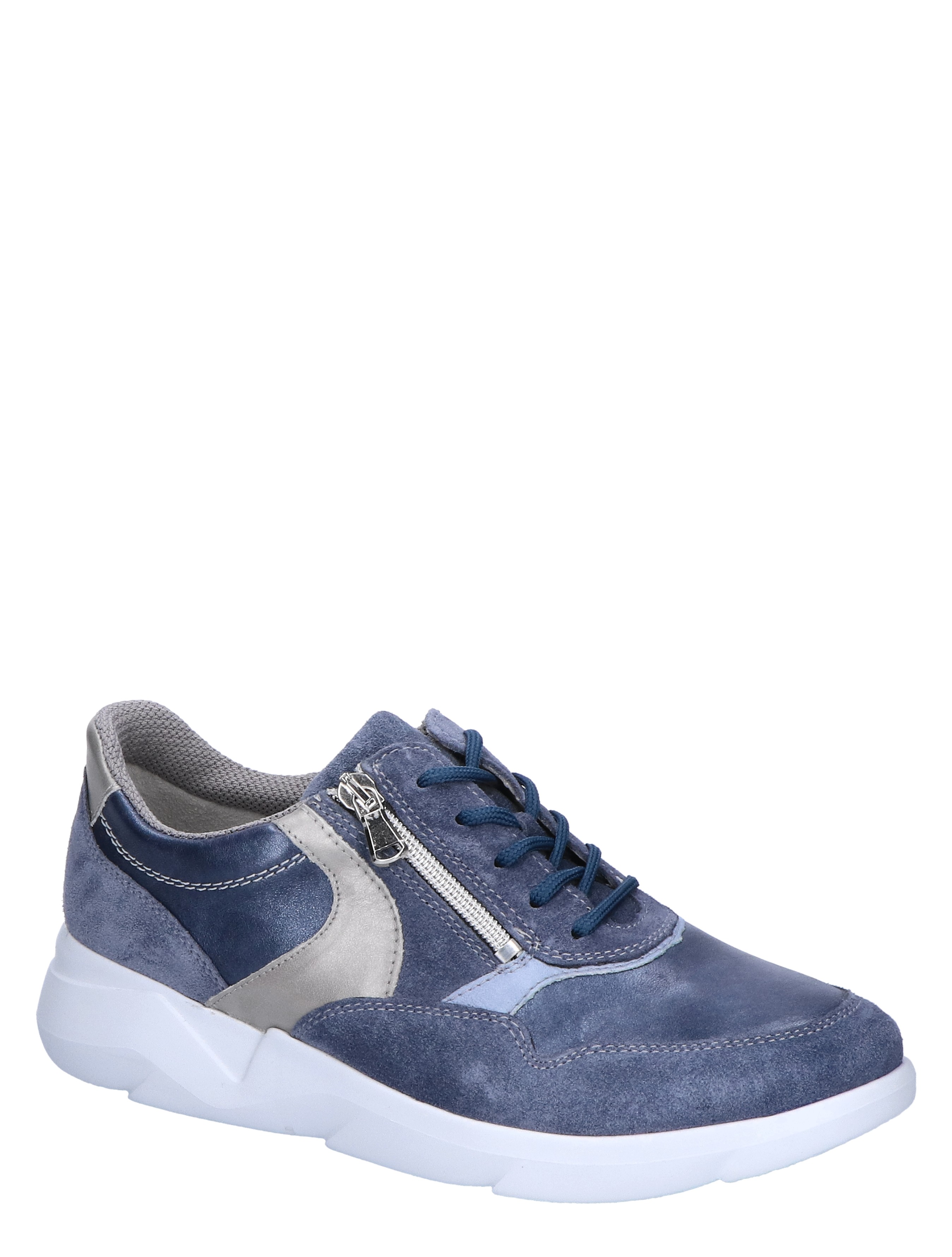 Waldlaufer - 668001 Pearl Jeans Blue K-Wijdte - Dames - Veterschoenen - Casual Veterschoenen - 47499_33_3