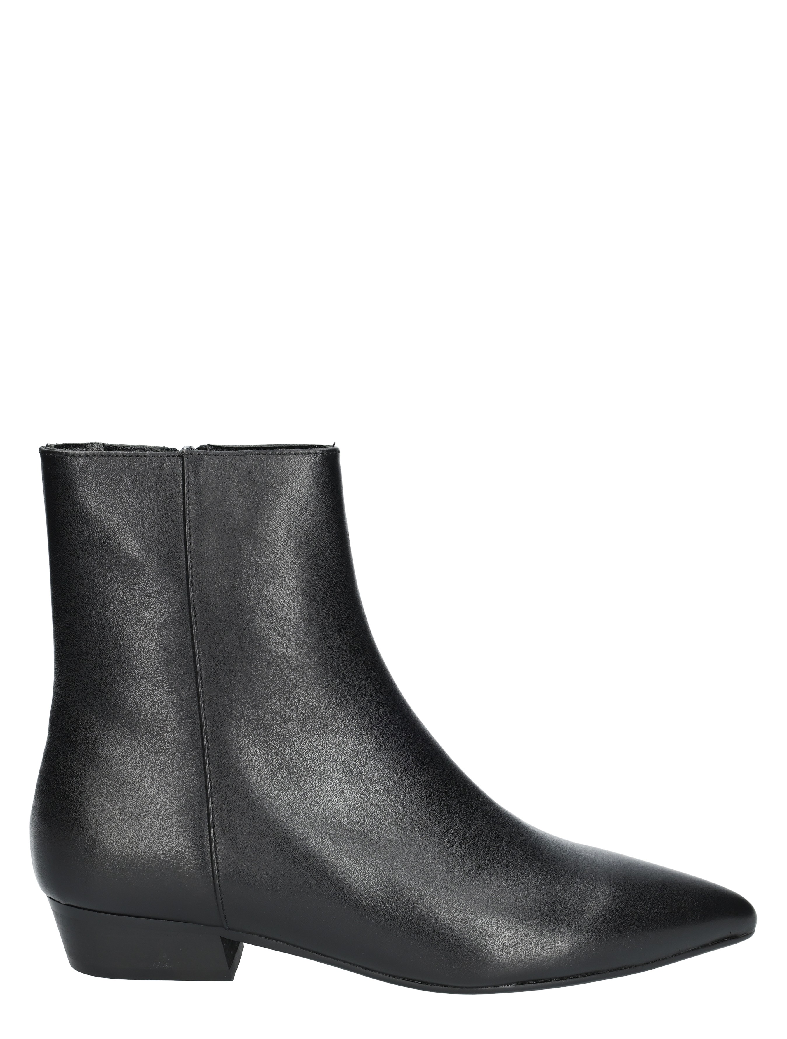 Di Lauro - Camelia Black Leather - Dames - Boots - Enkellaarsjes - 49517_11_1