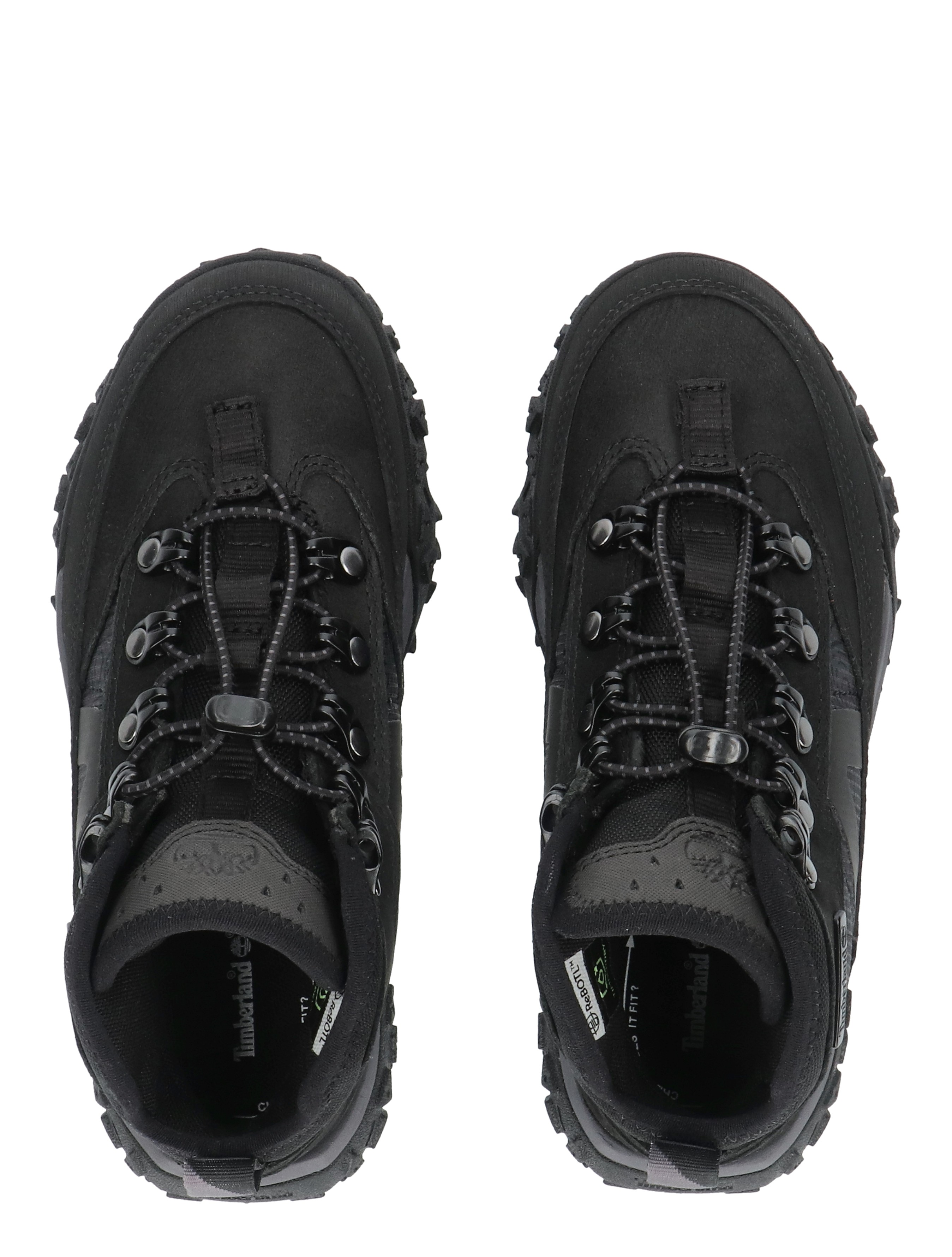 wandelschoenen, hoge schoen, black, laced boots, sportschoen