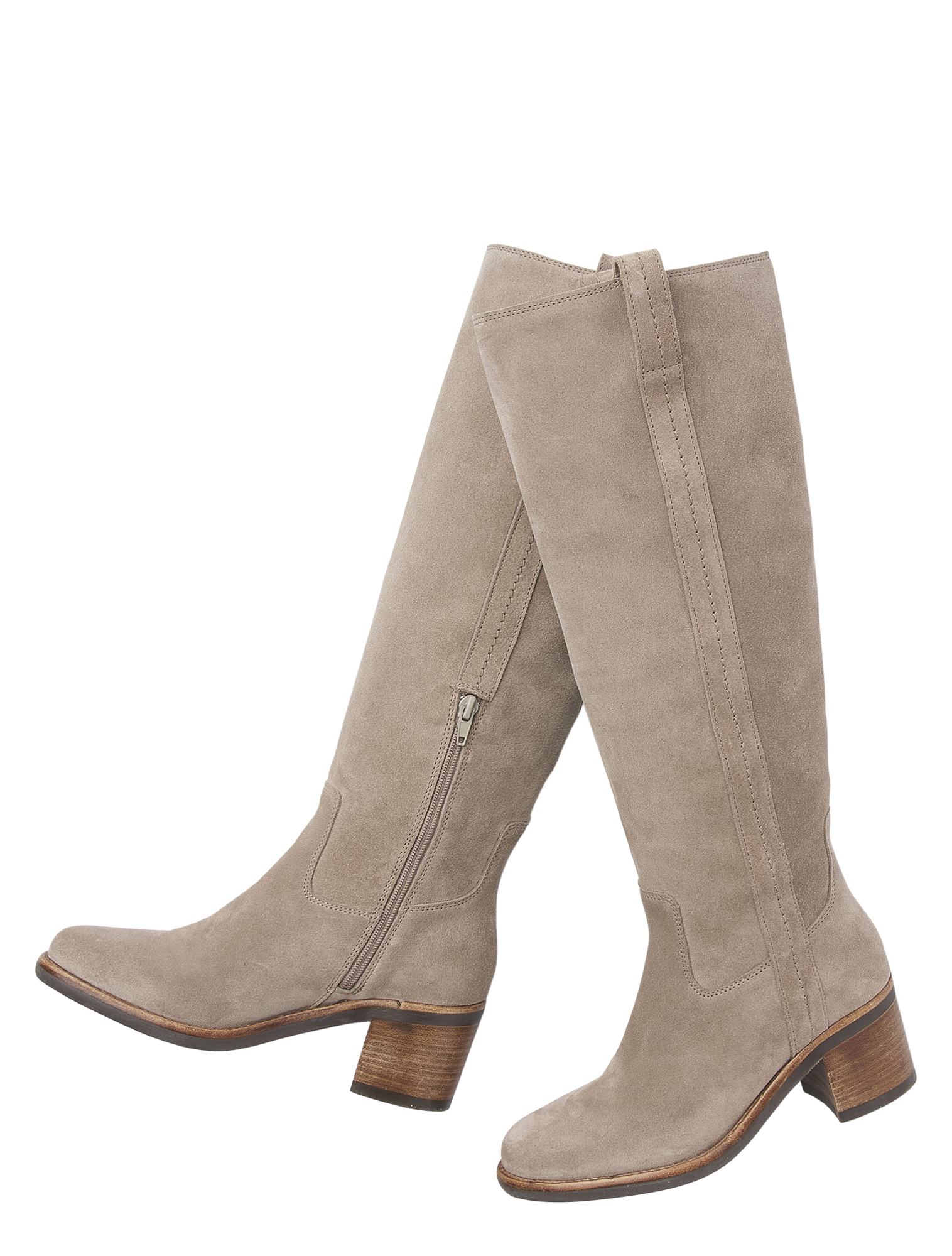 VIA VAI - 61091 Flo Helen 01-204 Beige - Dames - Boots - Lange Laarzen - 47758_77_4