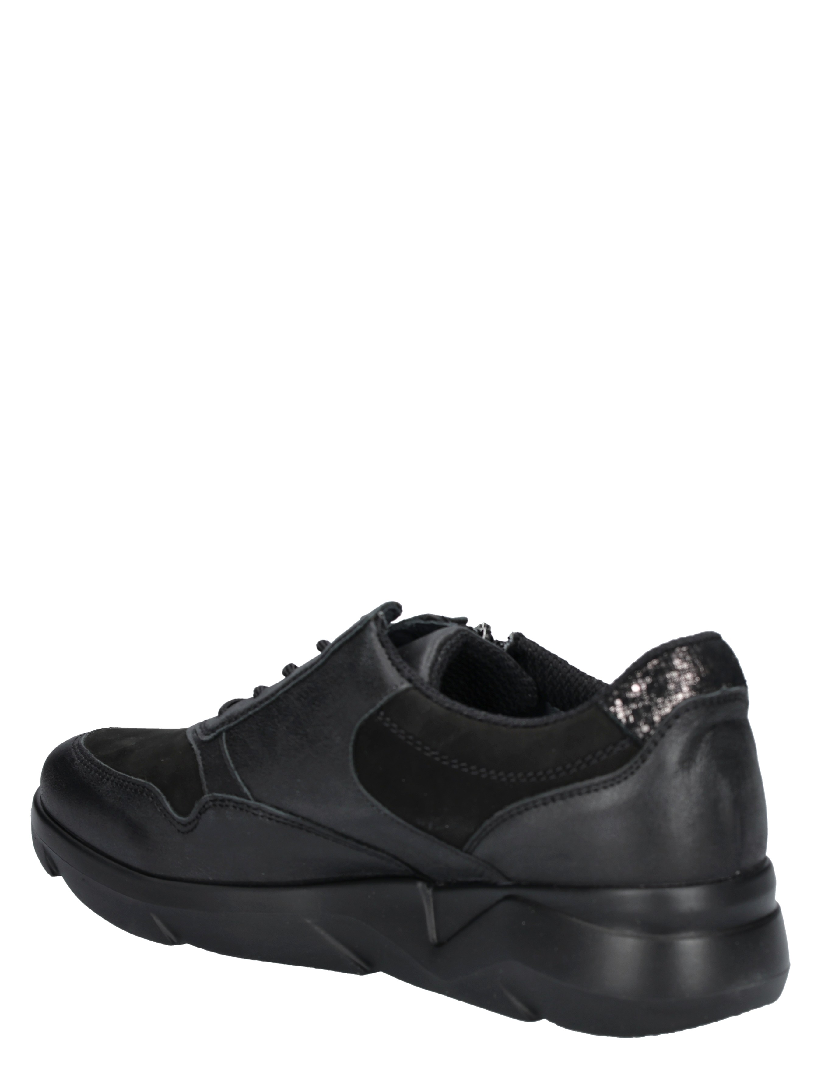 Waldlaufer - 668001 Black K-Wijdte - Dames - Veterschoenen - Casual Veterschoenen - 48871_11_4