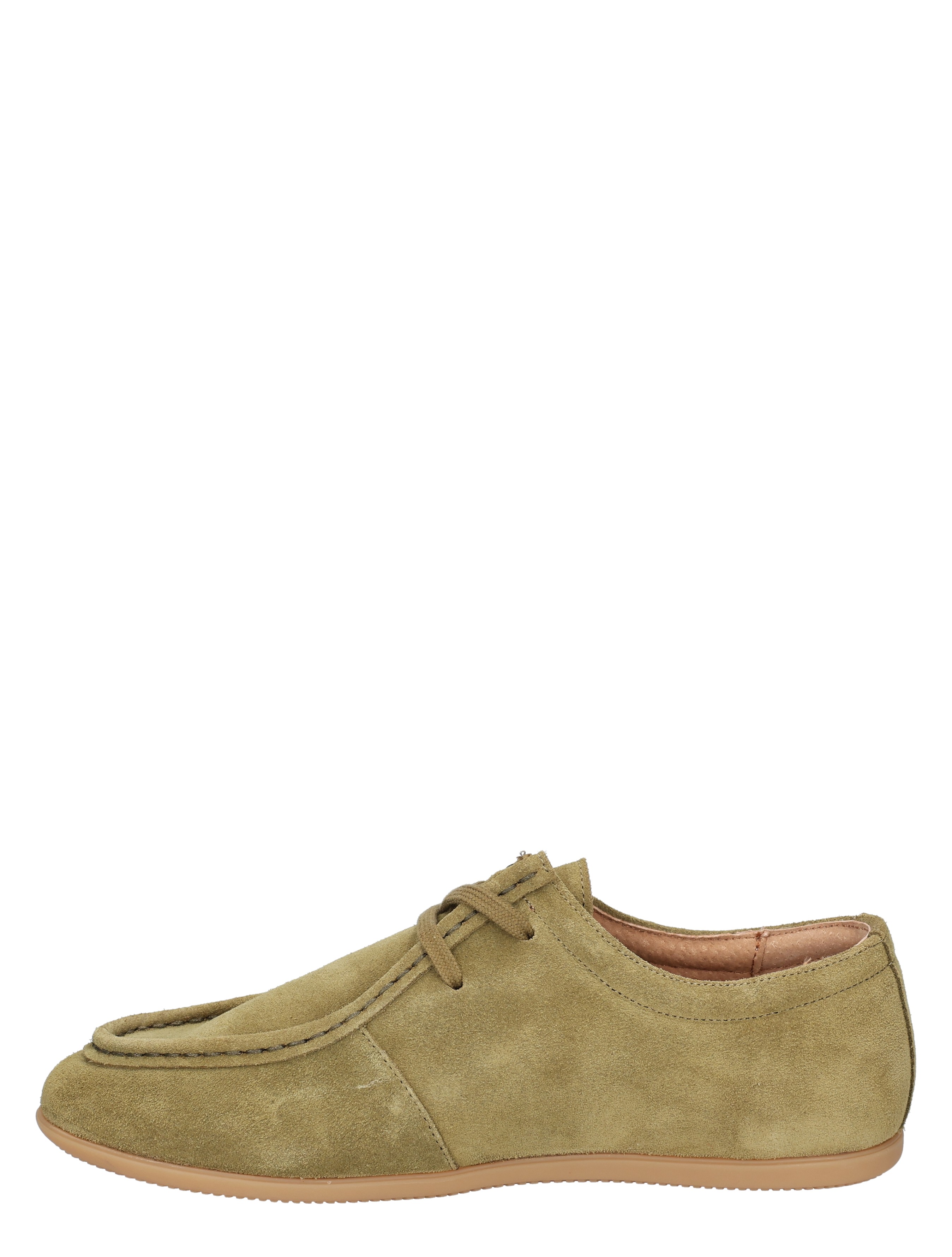 sneaker, suede, olijfgroen, luxe instapper, lace-up shoe
