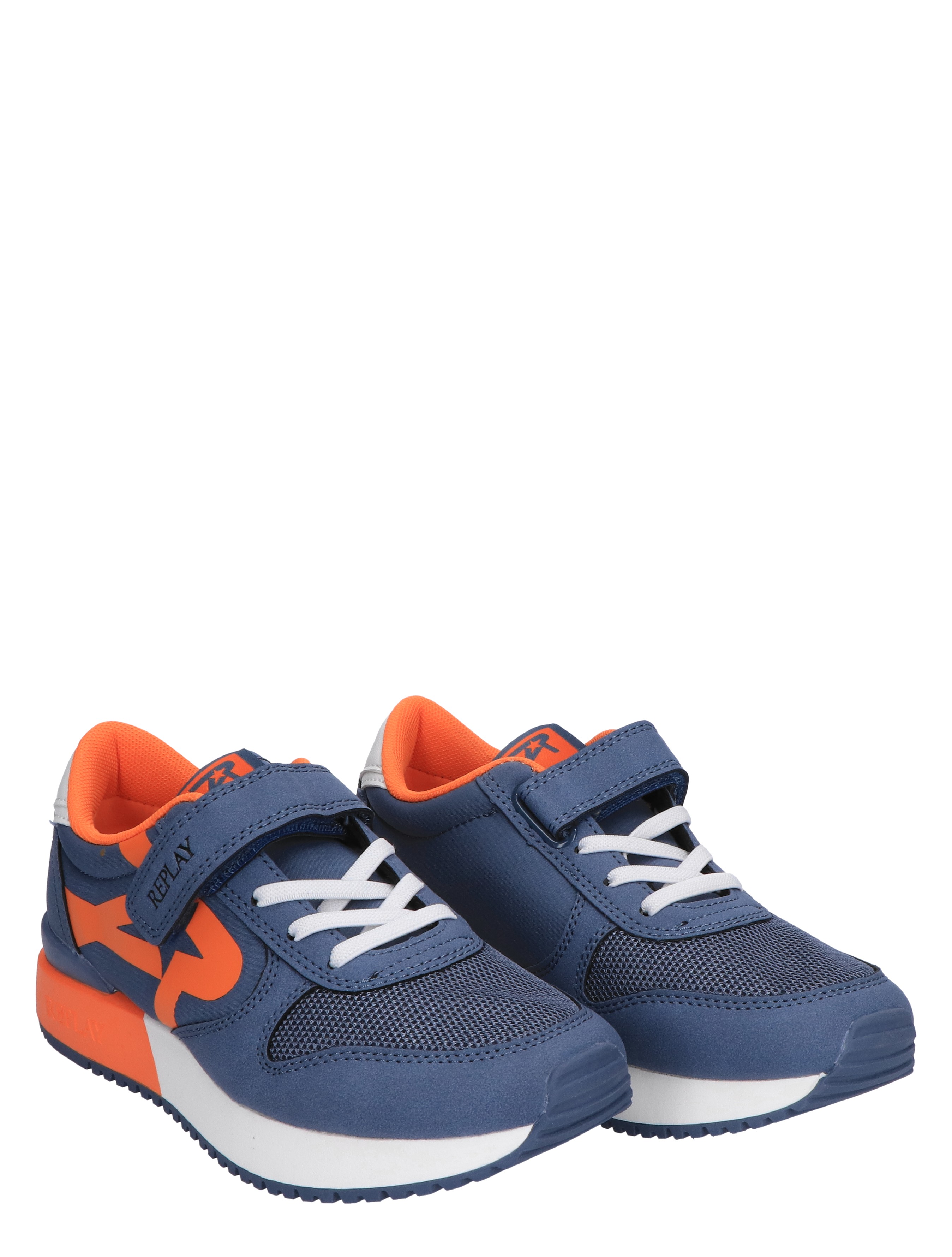 Replay - Fiber Boy 5 Blue - Jongens - Sneakers - Lage Sneakers - Klittenbandschoenen - 46736_33_5