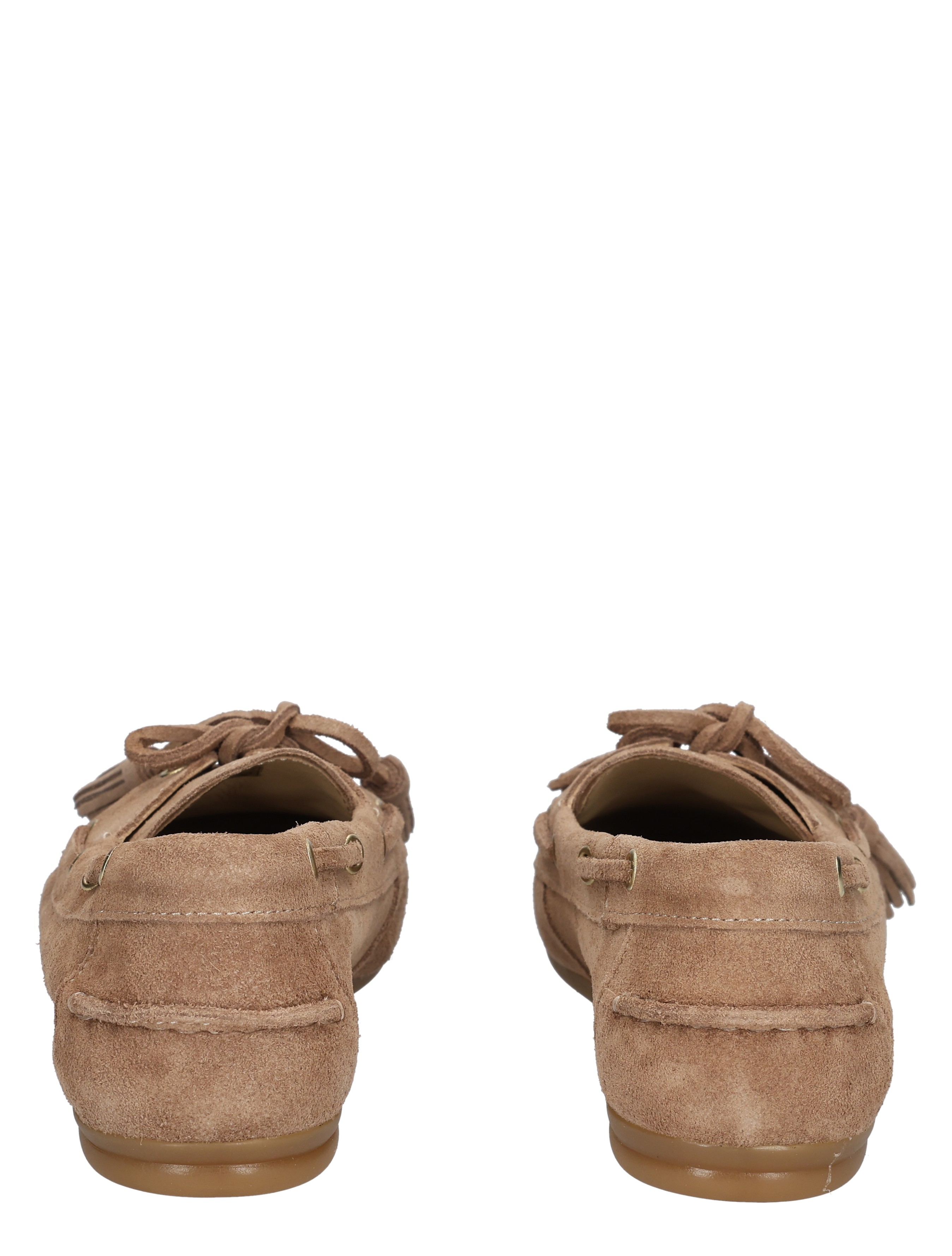 Toral Shoes - Shima Suede Moccasin Beige Gold - Dames - Loafers - 49646_77_6