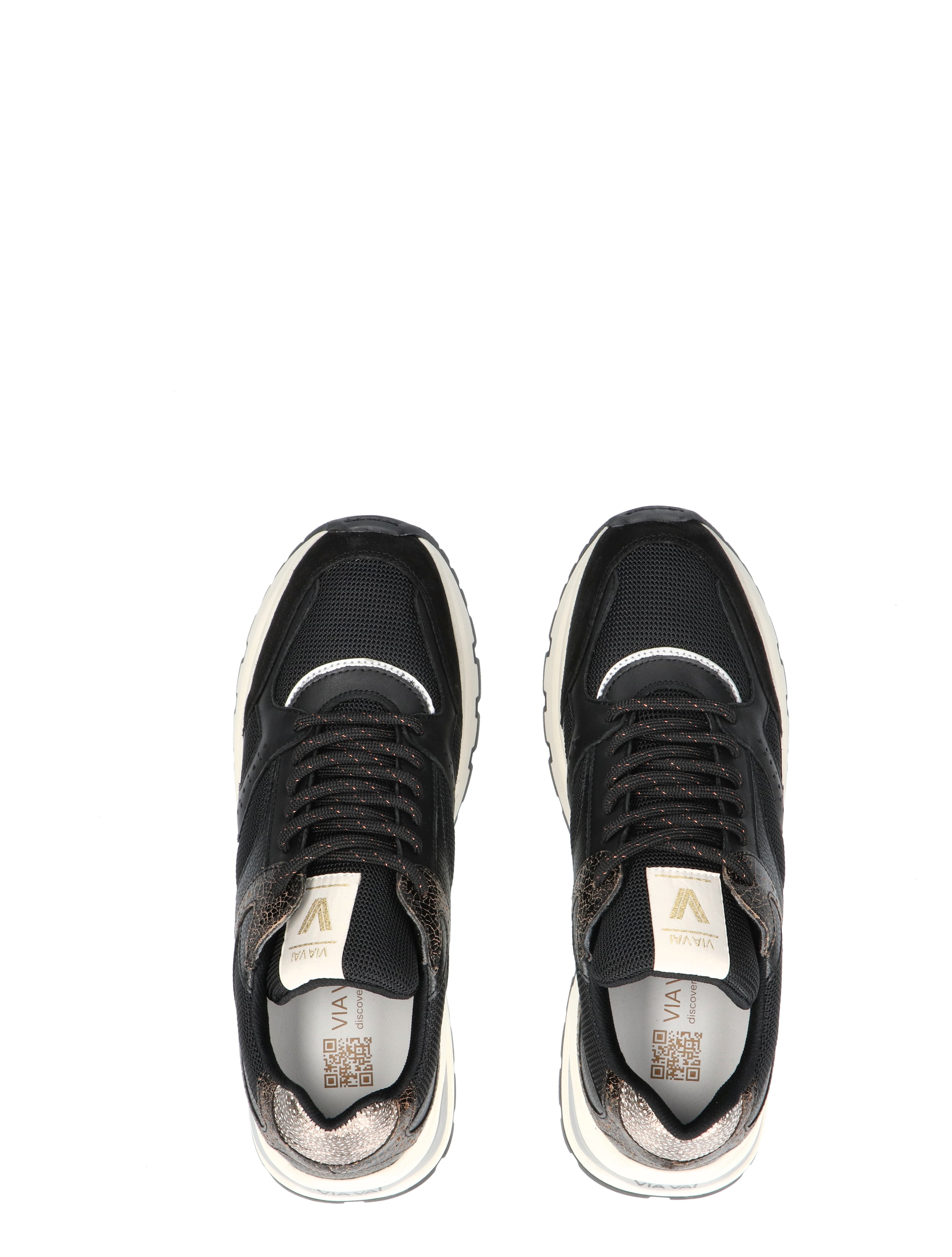 VIA VAI - Liz Curtis 62319 02-900 Black - Sneakers - Dames - Lage Sneakers - 49334_11_7