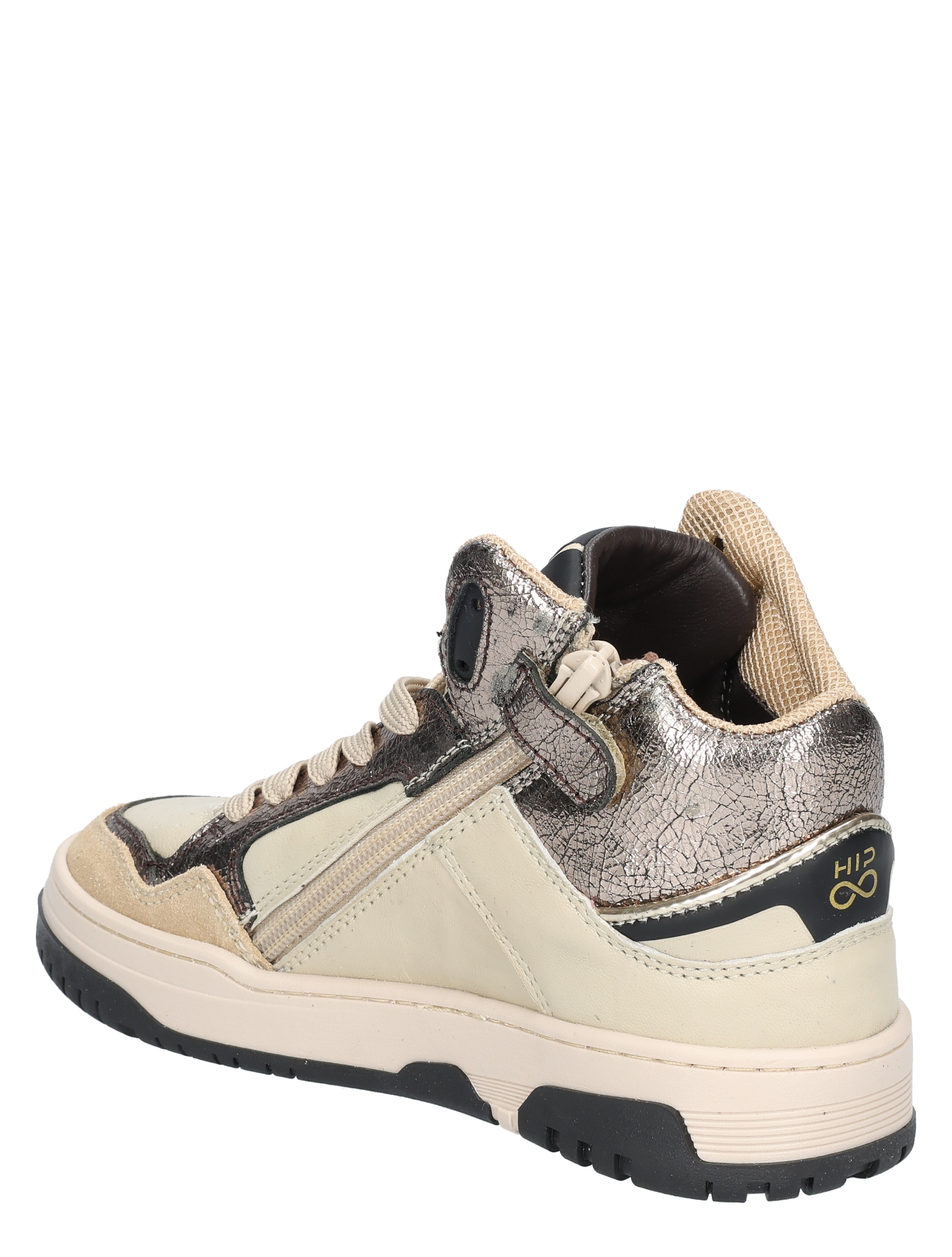 Hip - H1140 Bronze - Meisjes - Sneakers - Hoge Sneakers - 49278_77_4