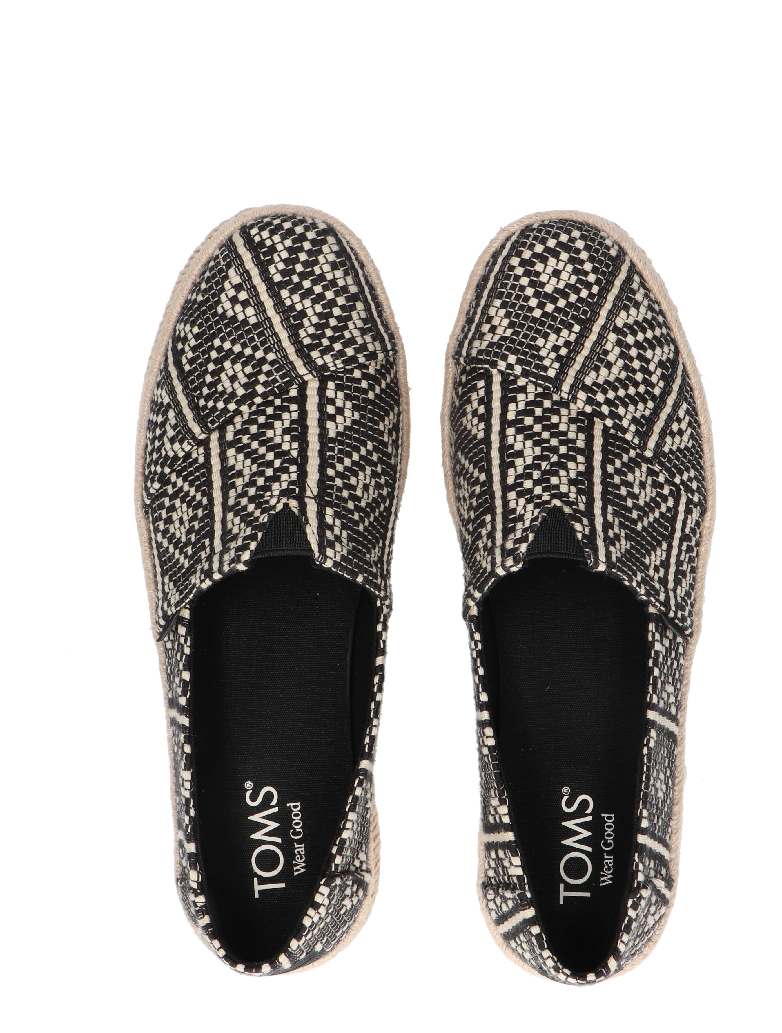 Toms - Alpargata Rope Black Diamond - Dames - Espadrilles - 46997_18_7