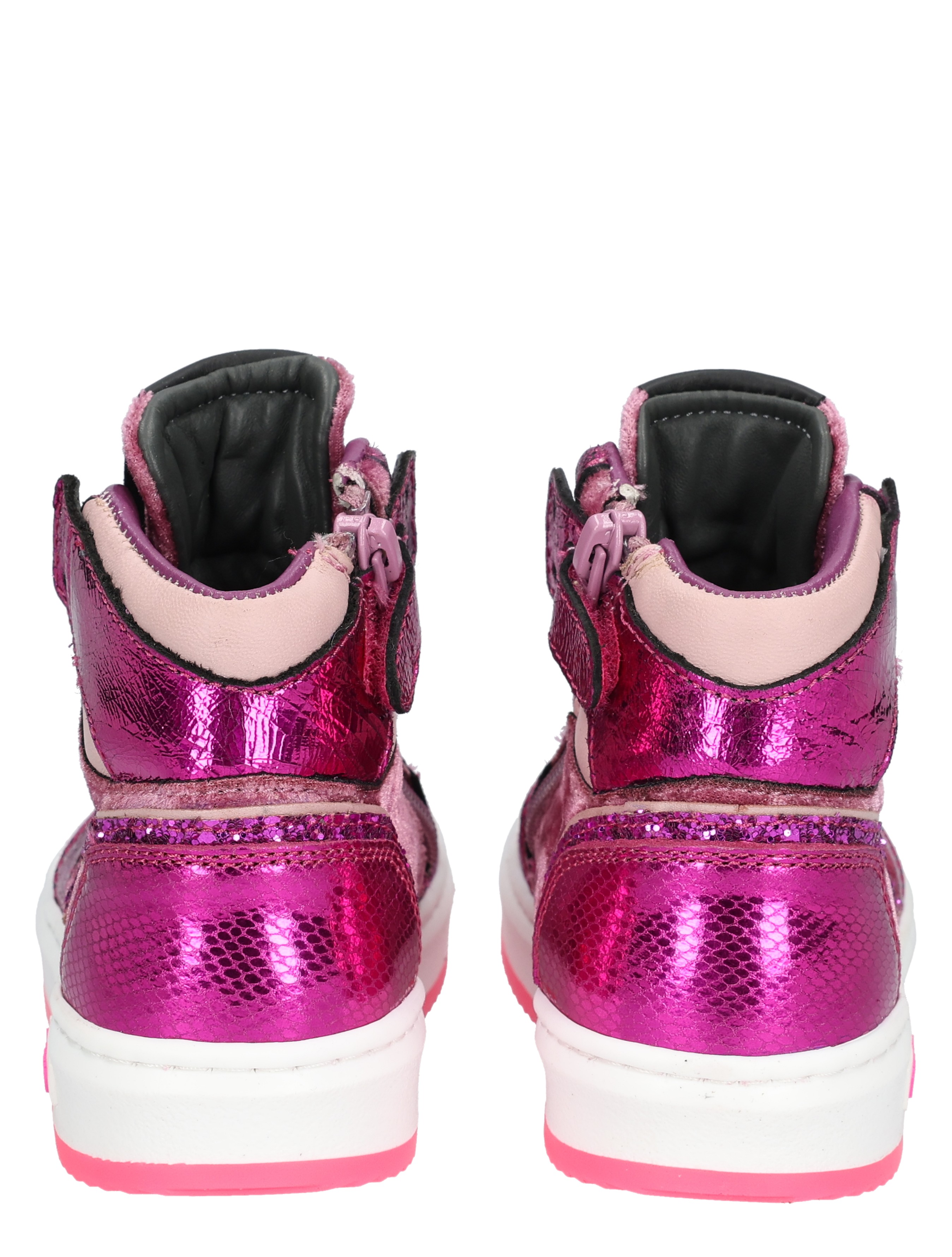 Pinocchio - P1765 Fuchsia - Meisjes - Veter Boots - Boots - 49282_48_6