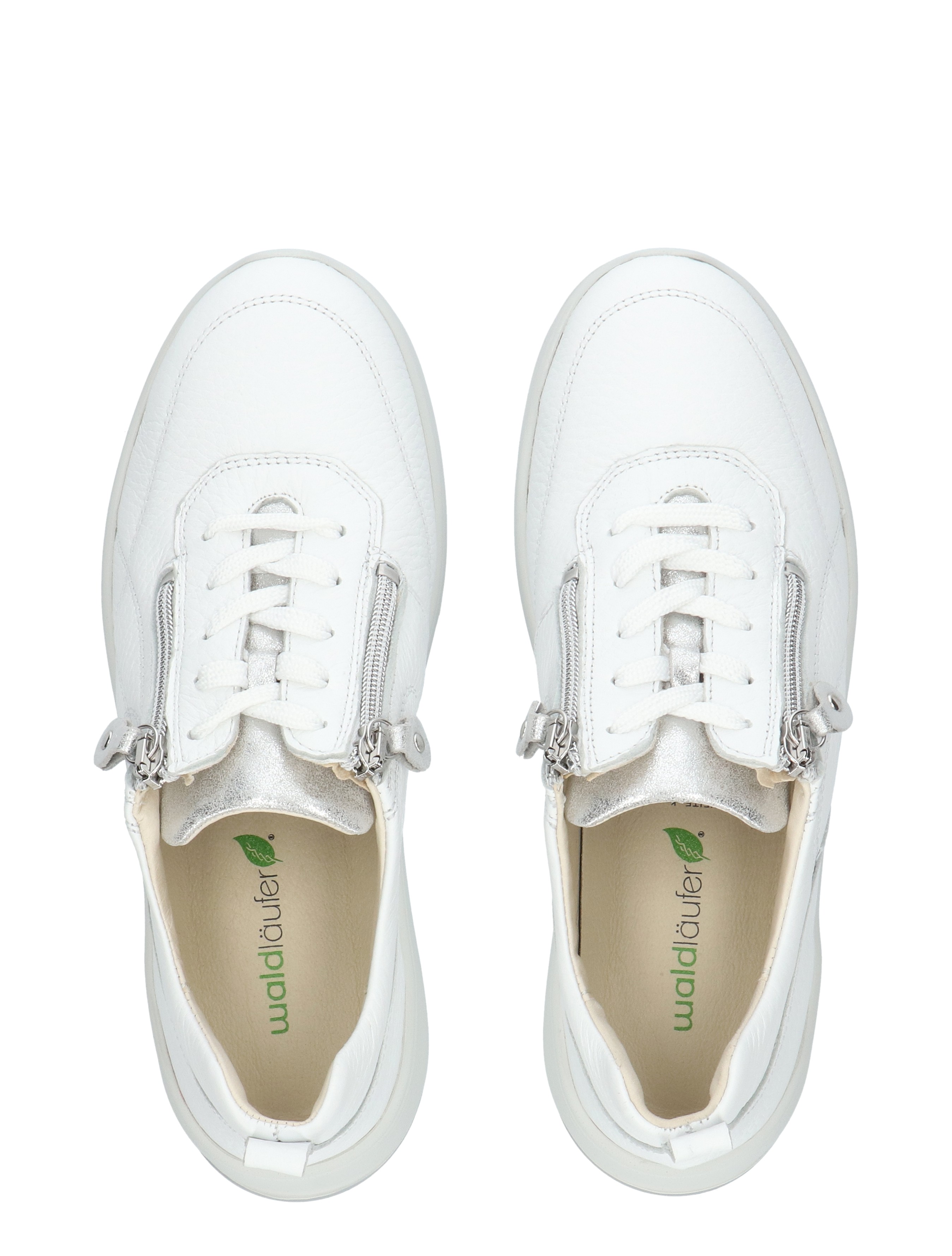 Waldlaufer - 698004 300 659 Hirsch Weiss - Dames - Veterschoenen - Casual Veterschoenen - 50386_88_7