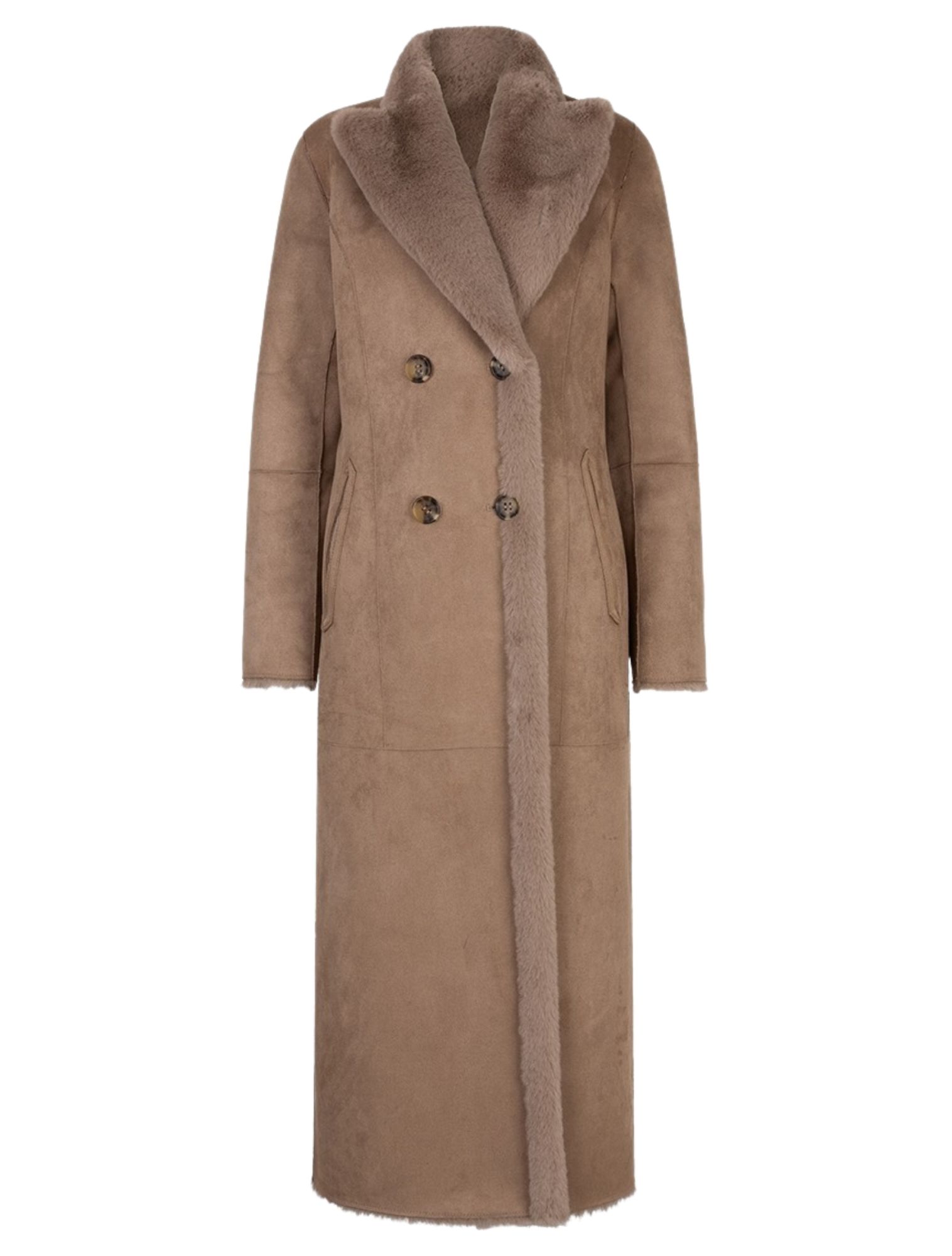 Ibana - Camia Taupe - Dames - Jassen en Jacks - 48292_22_1