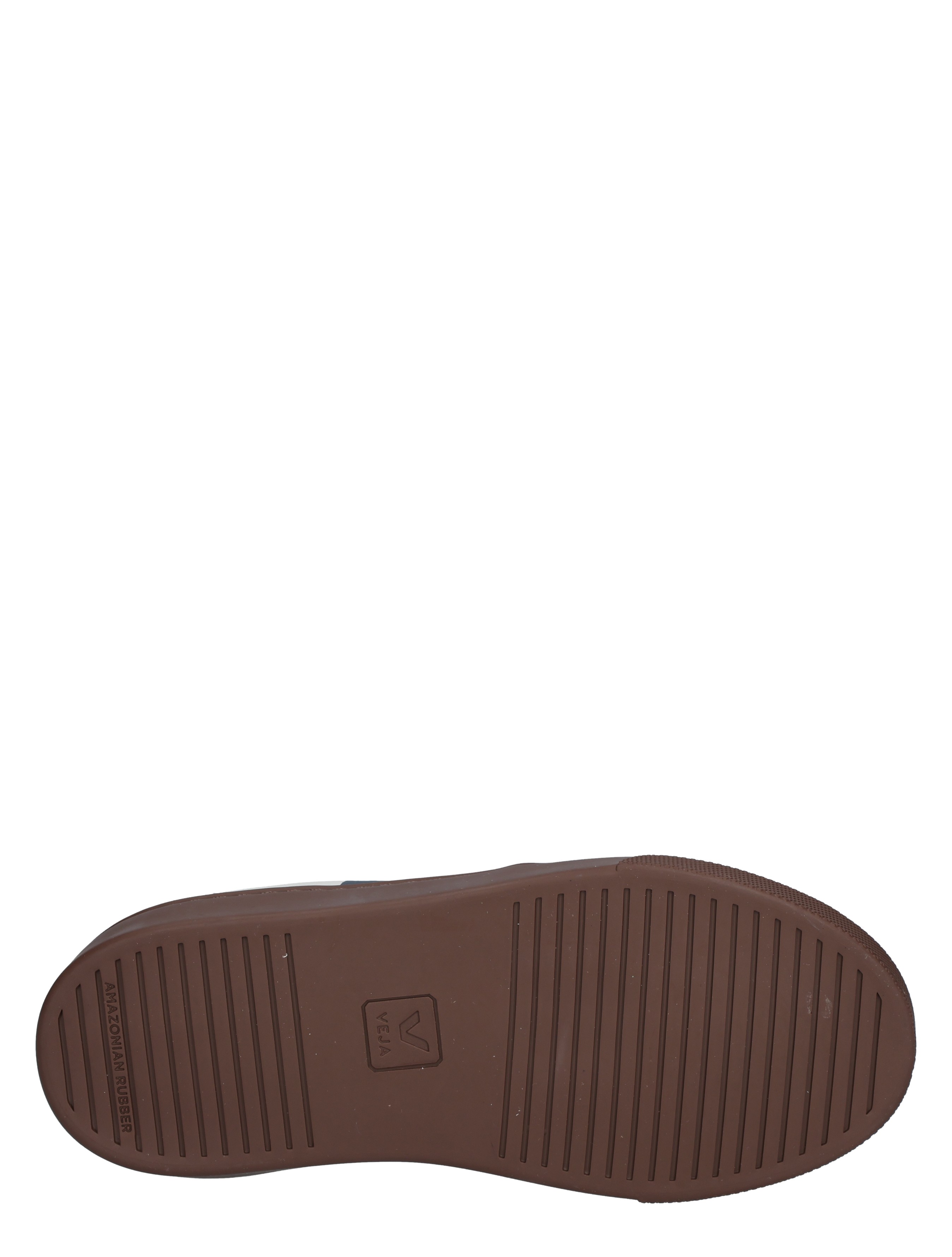 Veja - Small Volley Kids Leather SI2021013C White Nautico Bark - Meisjes - Lage Sneakers - Sneakers - 48211_83_8