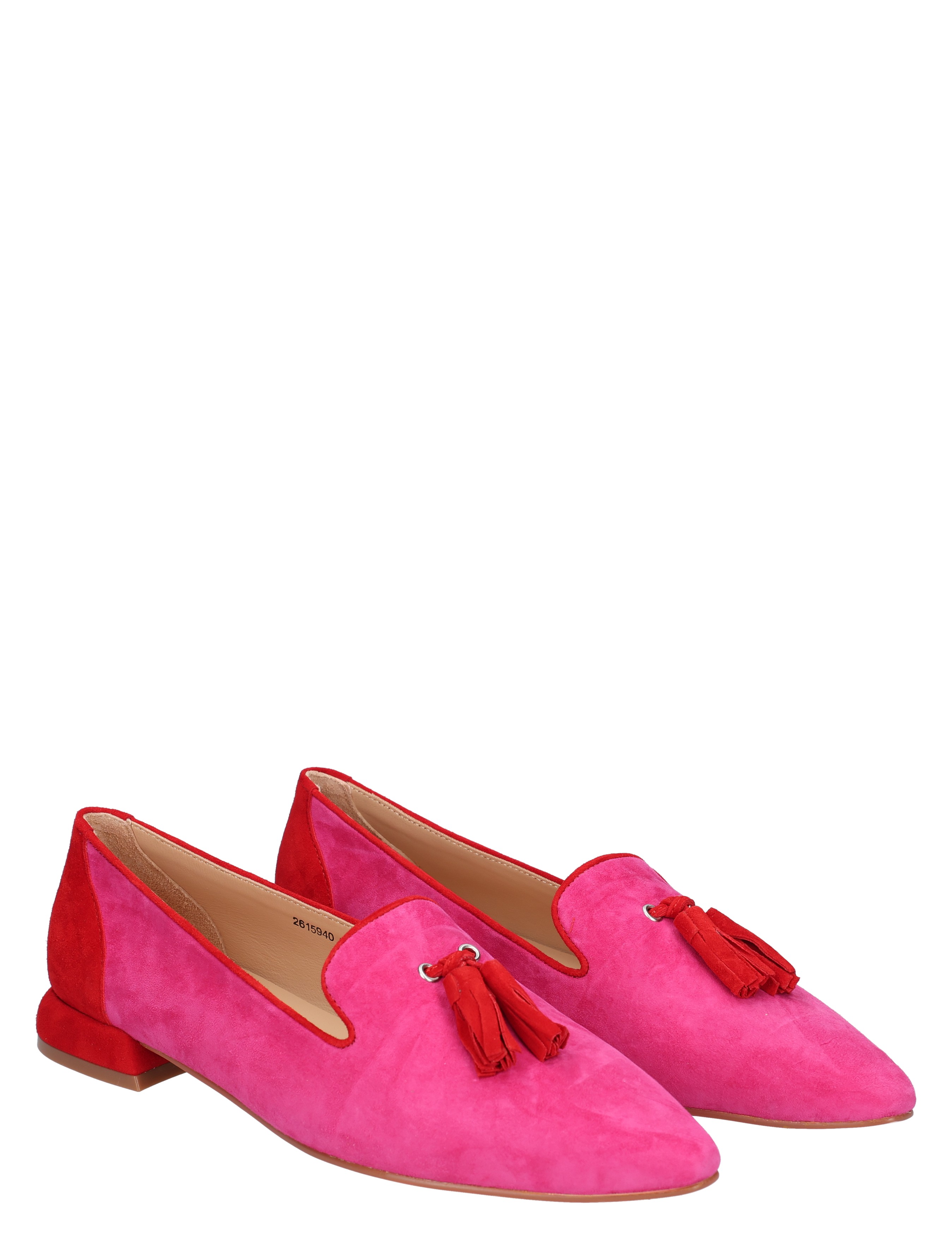 pink, vlinderschoenen, loafers, suede, kwastjes