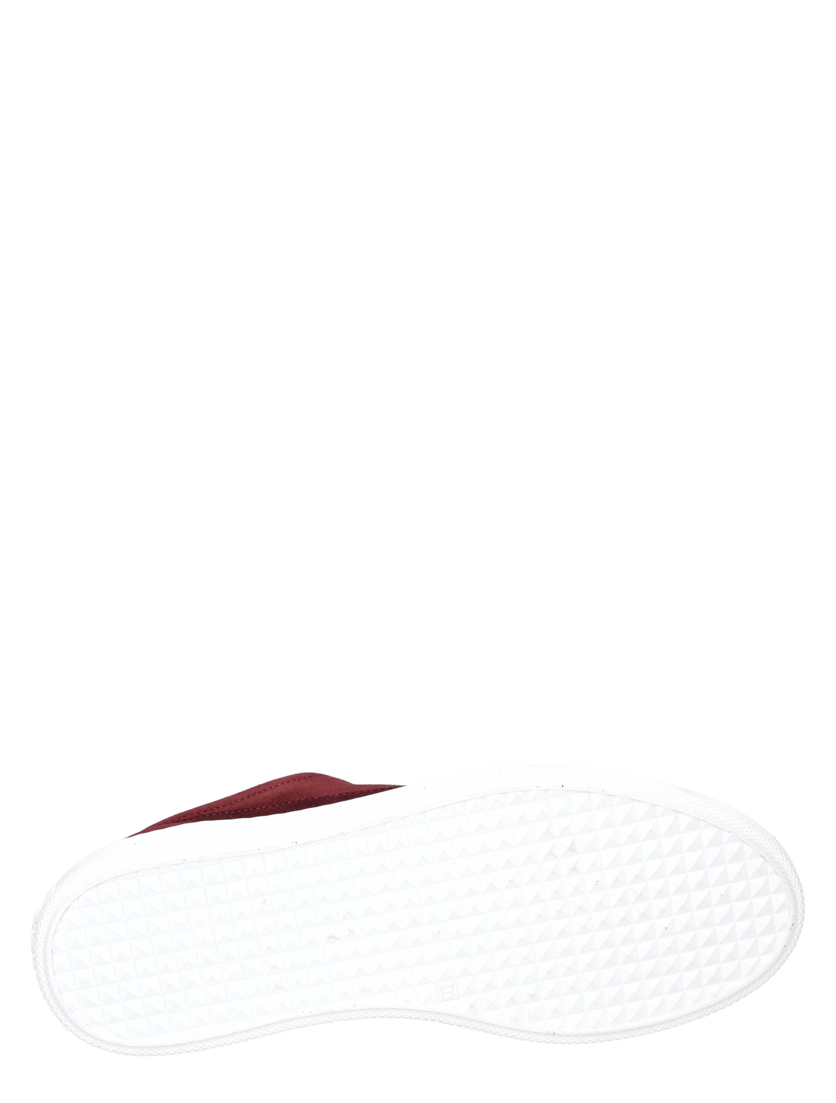 sleehak, rood, canvas, witte zool, z Antibiot leather