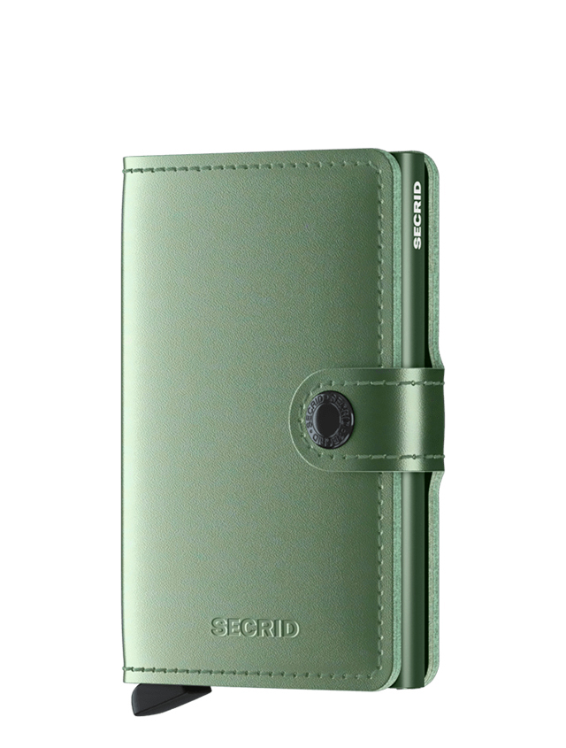 Miniwallet Metallic Green