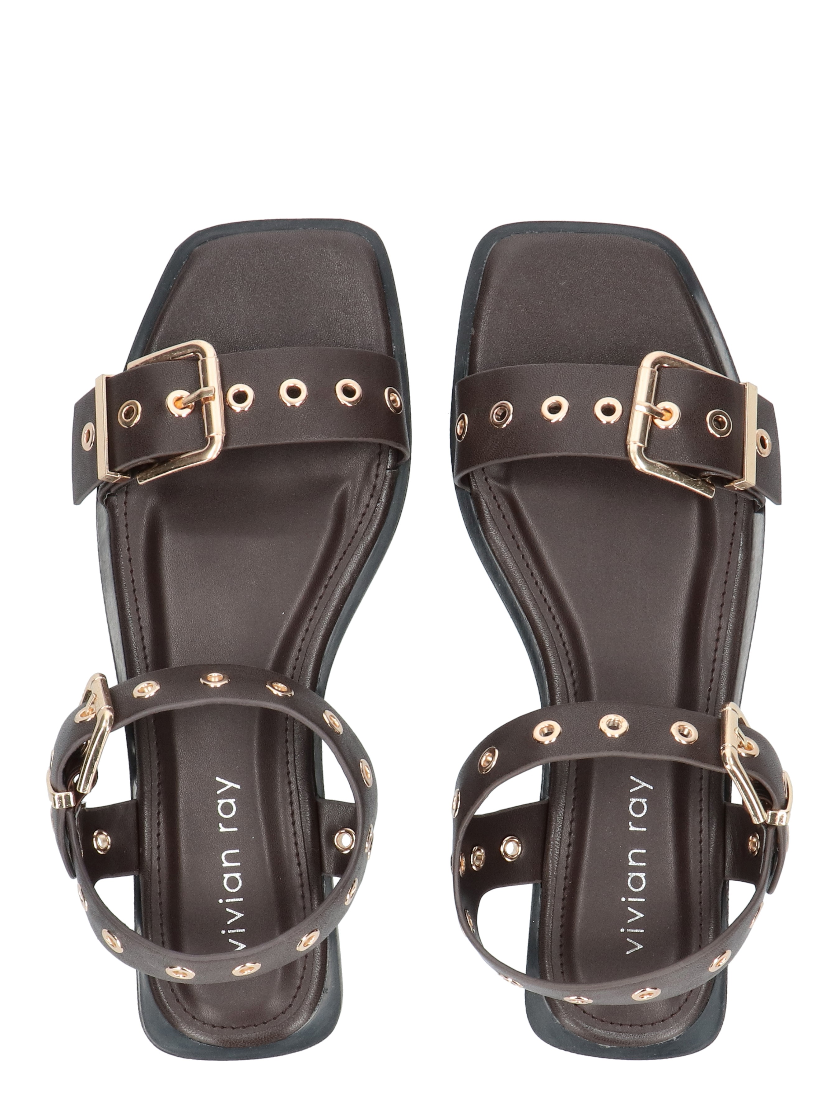 Vivian Ray - Zuzanna 2 2615006 D.Brown - Dames - Sandalen - 50205_22_7