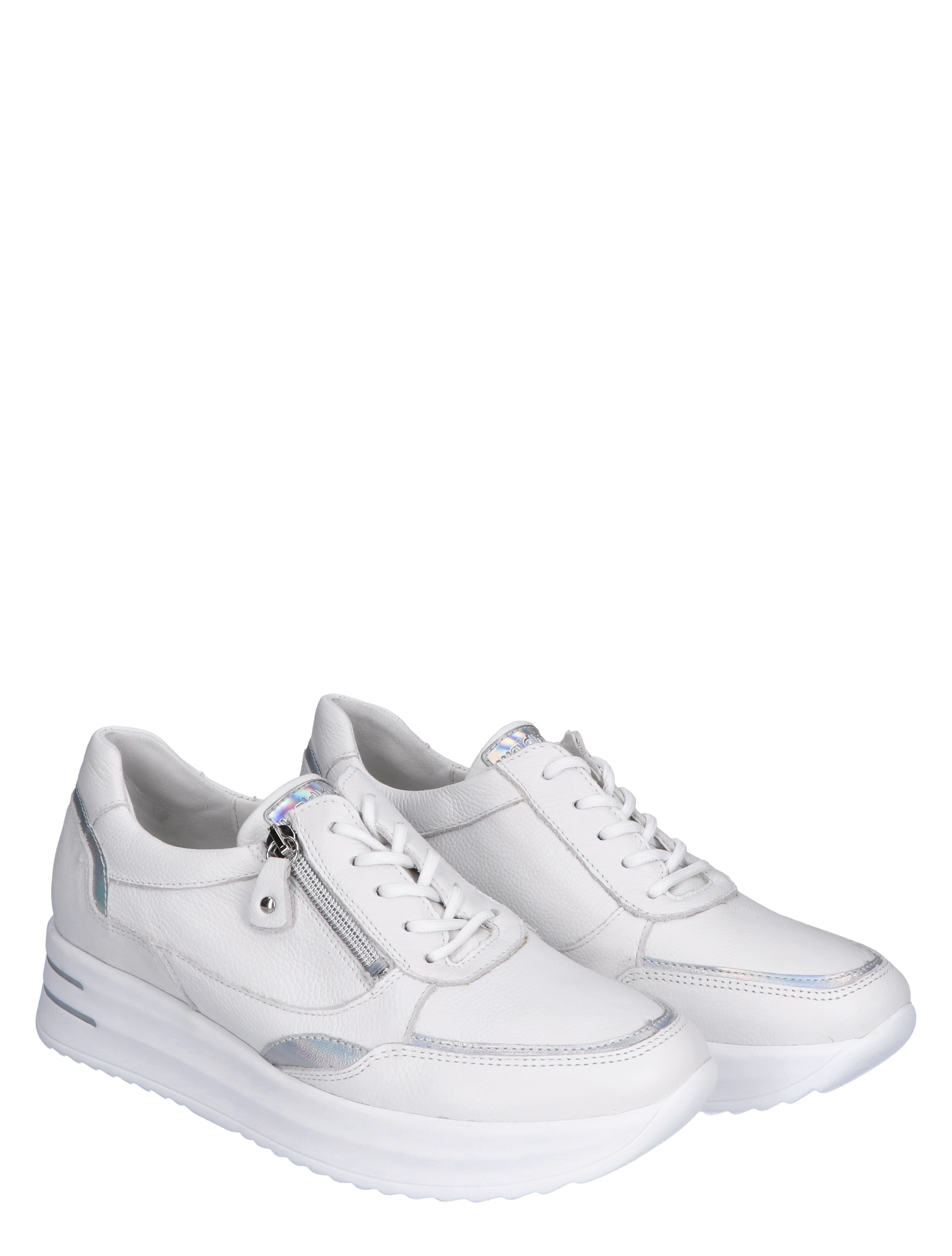 Waldlaufer - 755004 White H-Wijdte - Dames - Veterschoenen - Casual Veterschoenen - 43953_88_5
