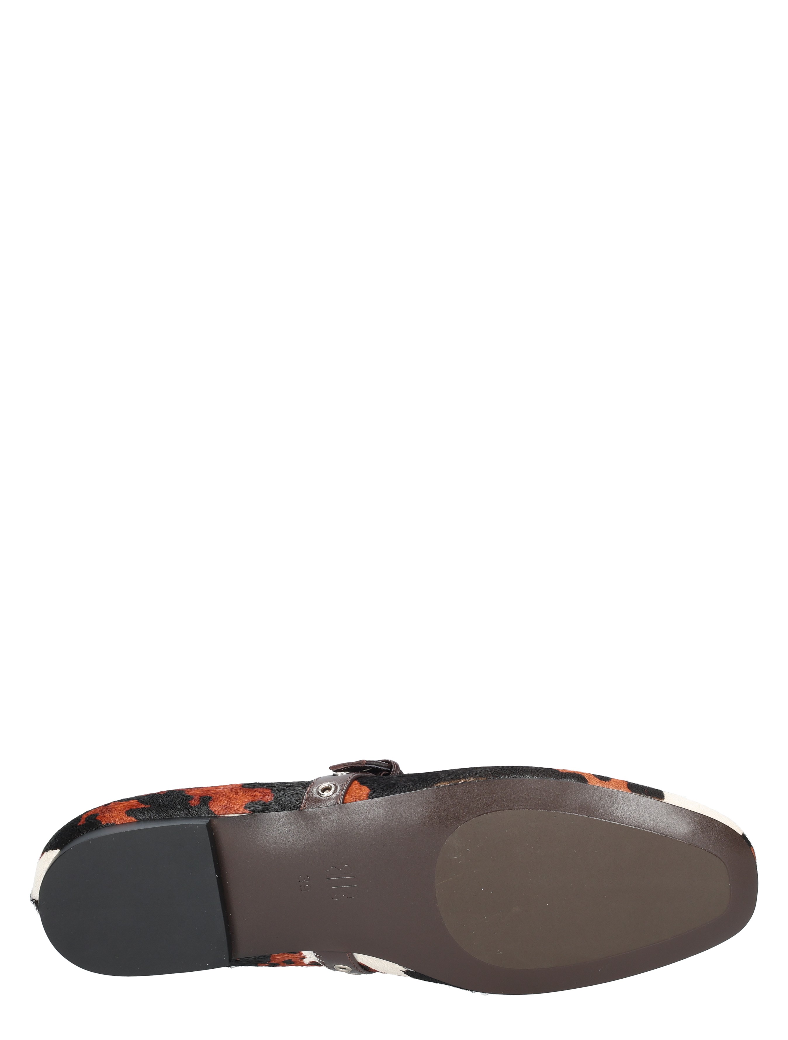 Bibi Lou - 730Z91VK Brown Black White - Dames - Ballerinas - 49031_28_8