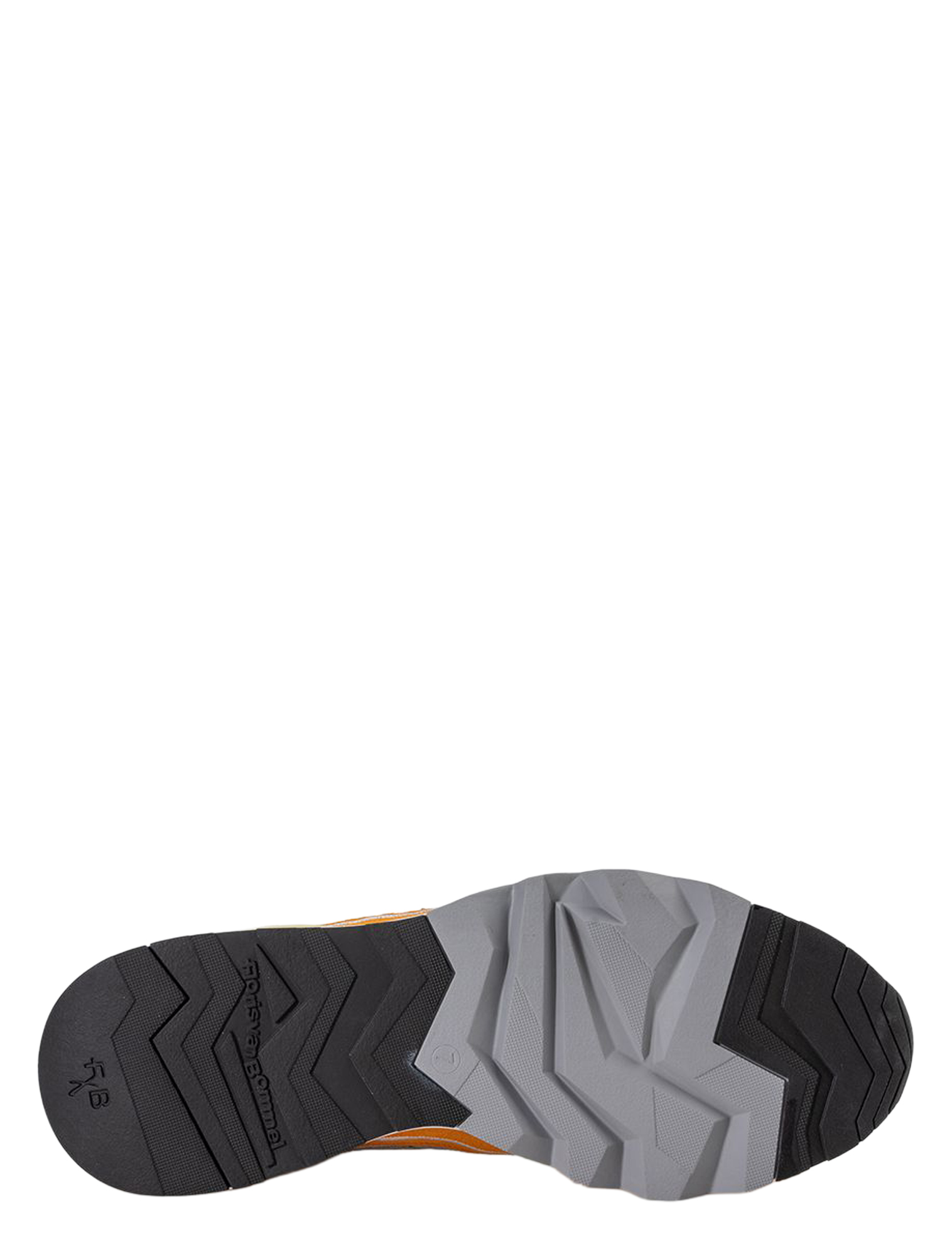 Floris van Bommel - De Zager 10198 86-01 Orange G+Wijdte - Heren - Lage Sneakers - Sneakers - 51421_45_5