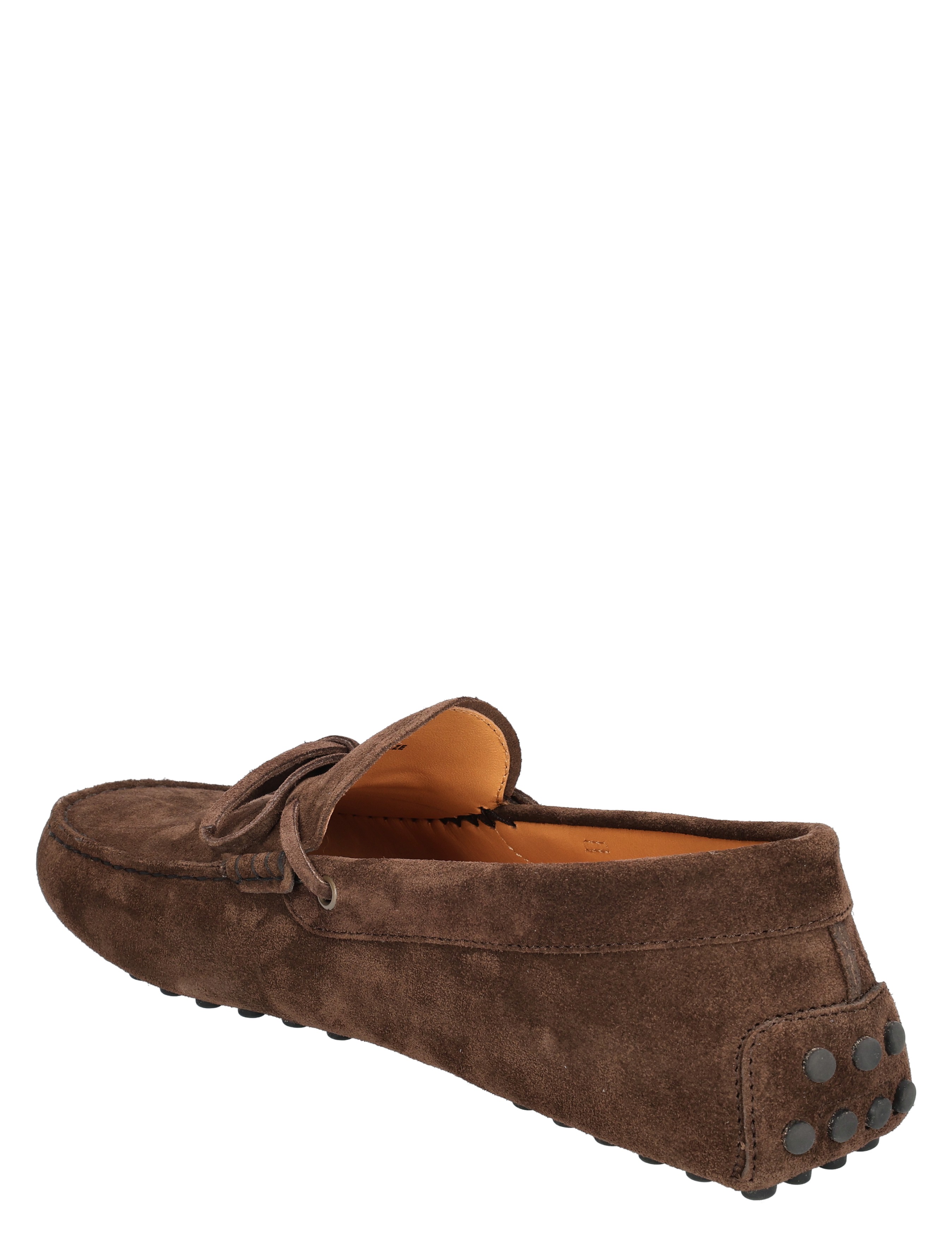 Tods - Gommino in Suede S611 Brown - Heren - Loafers - 49665_22_4