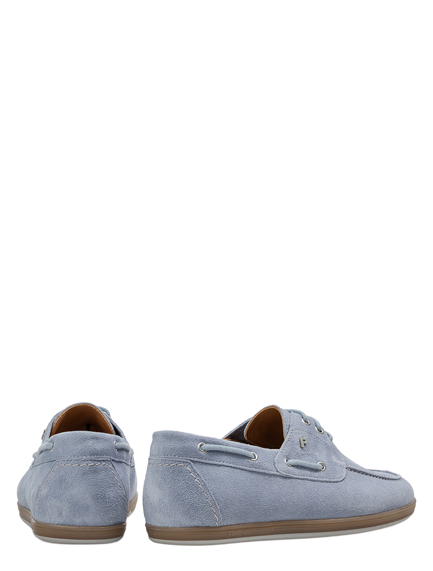 lachs, blauwe loafers, suède, slip-on, zool