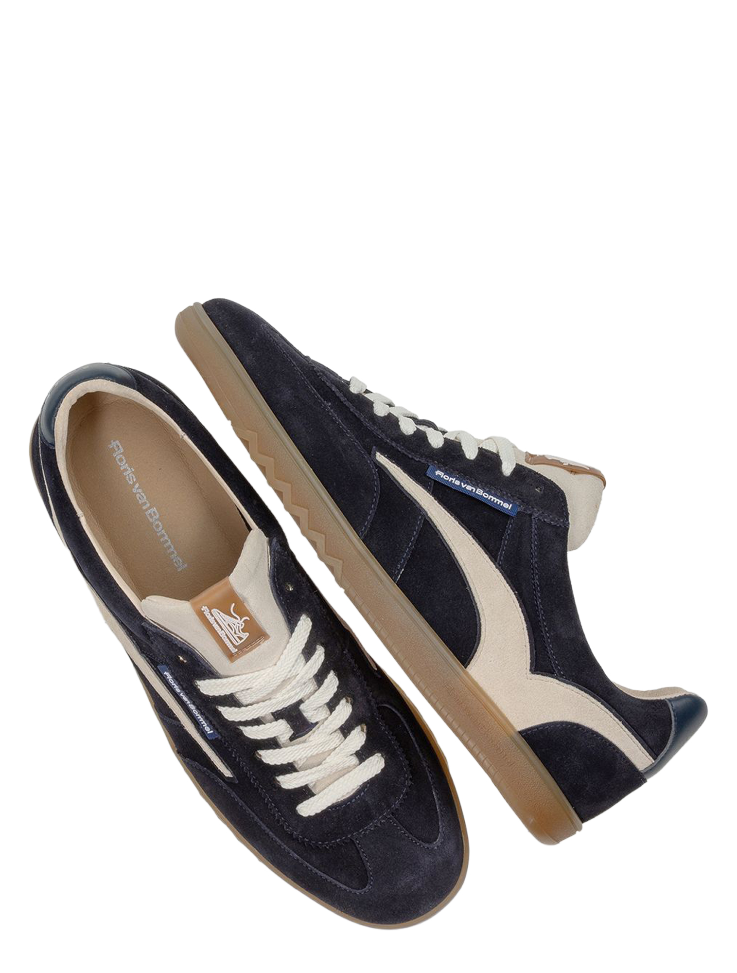 Floris van Bommel - De Zaler 10224 01.27 Dark Blue G+Wijdte - Heren - Lage Sneakers - Sneakers - 51431_33_4