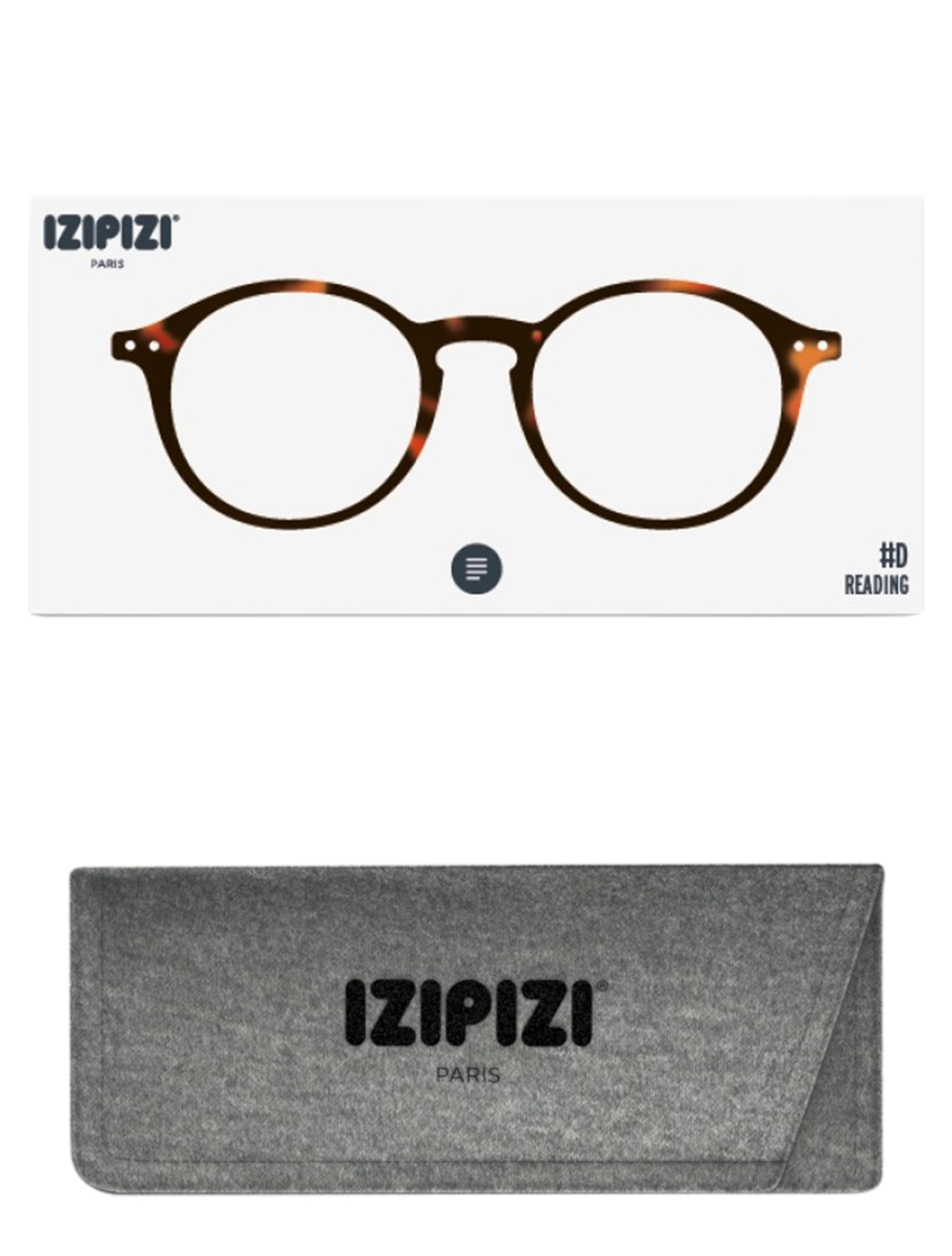 IZIPIZI - Reading #D D Tortoise - Dames - Overige Accessoires - 47277_22_4