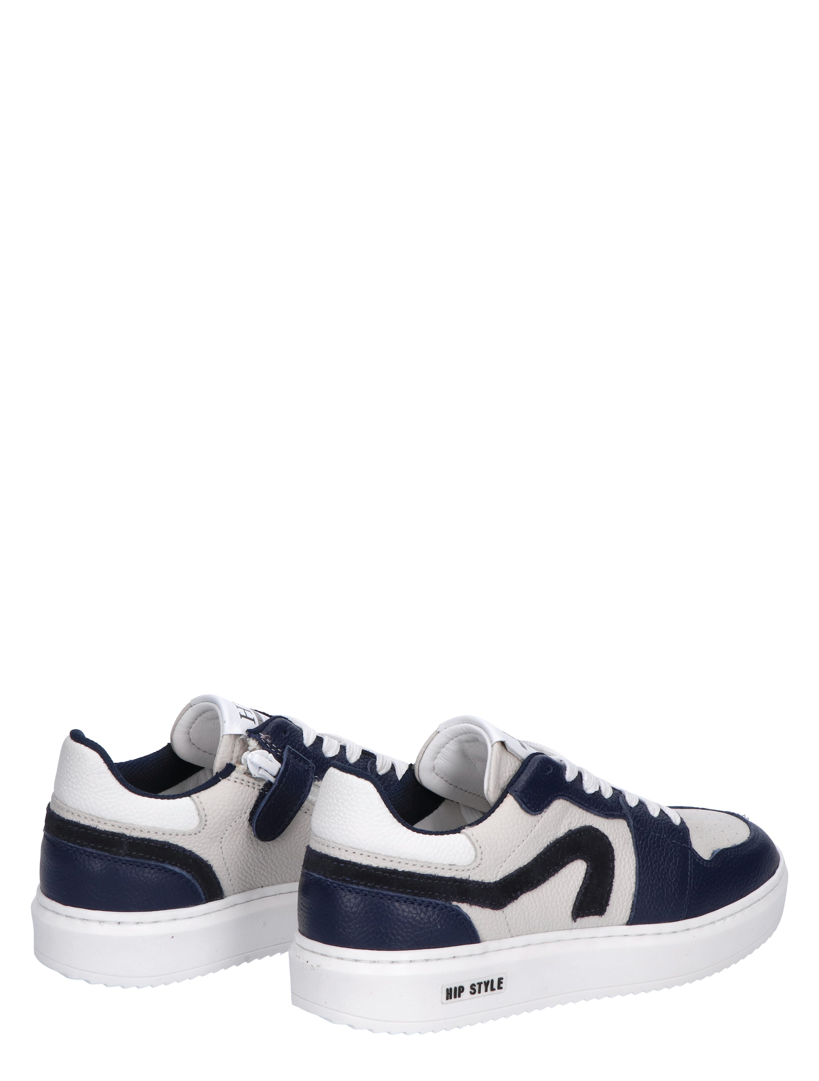 Hip - H1015 Dark Blue Combi - Meisjes - Jongens - Sneakers - Lage Sneakers - Lage Sneakers - Sneakers - 44376_83_6
