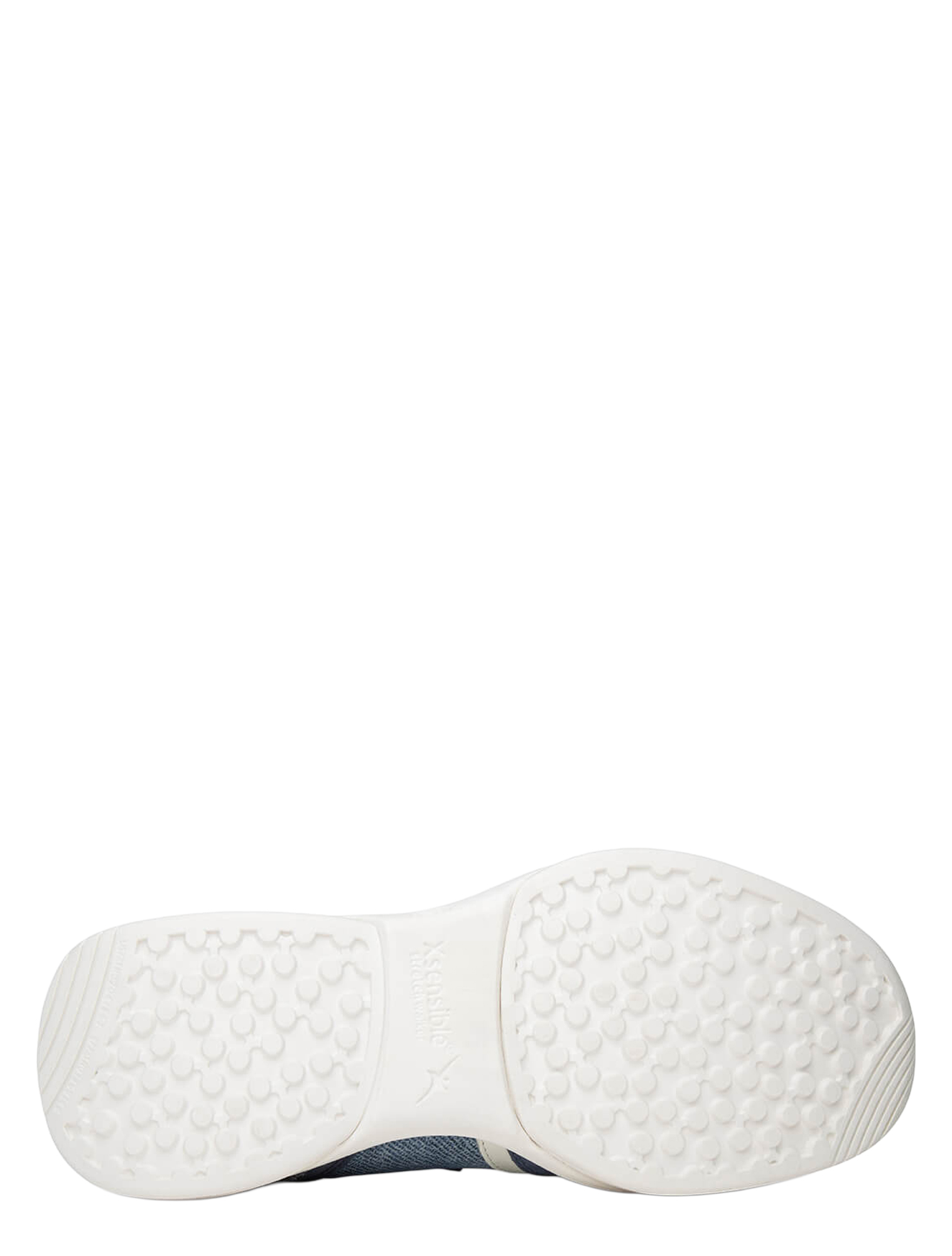 Xsensible - 32005.5 Denim Combi H-Wijdte - Dames - Veterschoenen - Casual Veterschoenen - 51659_33_5