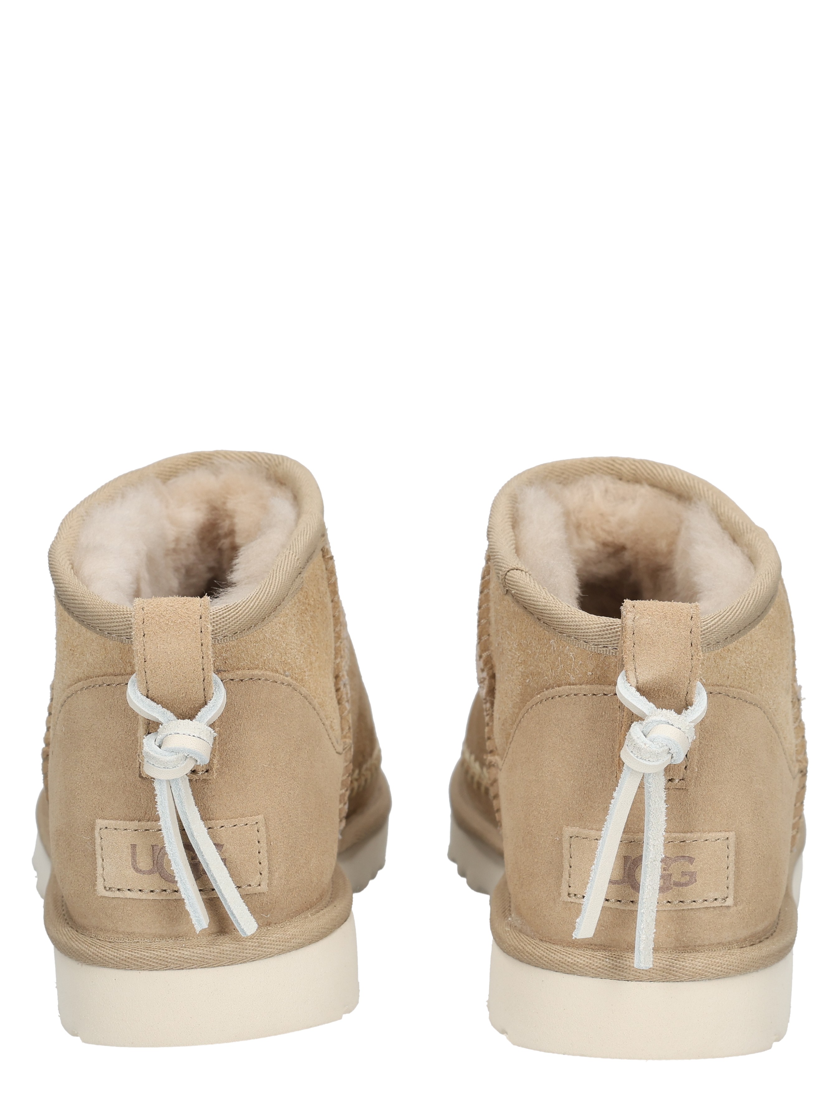 UGG - Classic Ultra Mini Biarritz Mustard Seed - Dames - Boots - Enkellaarsjes - 48129_77_6