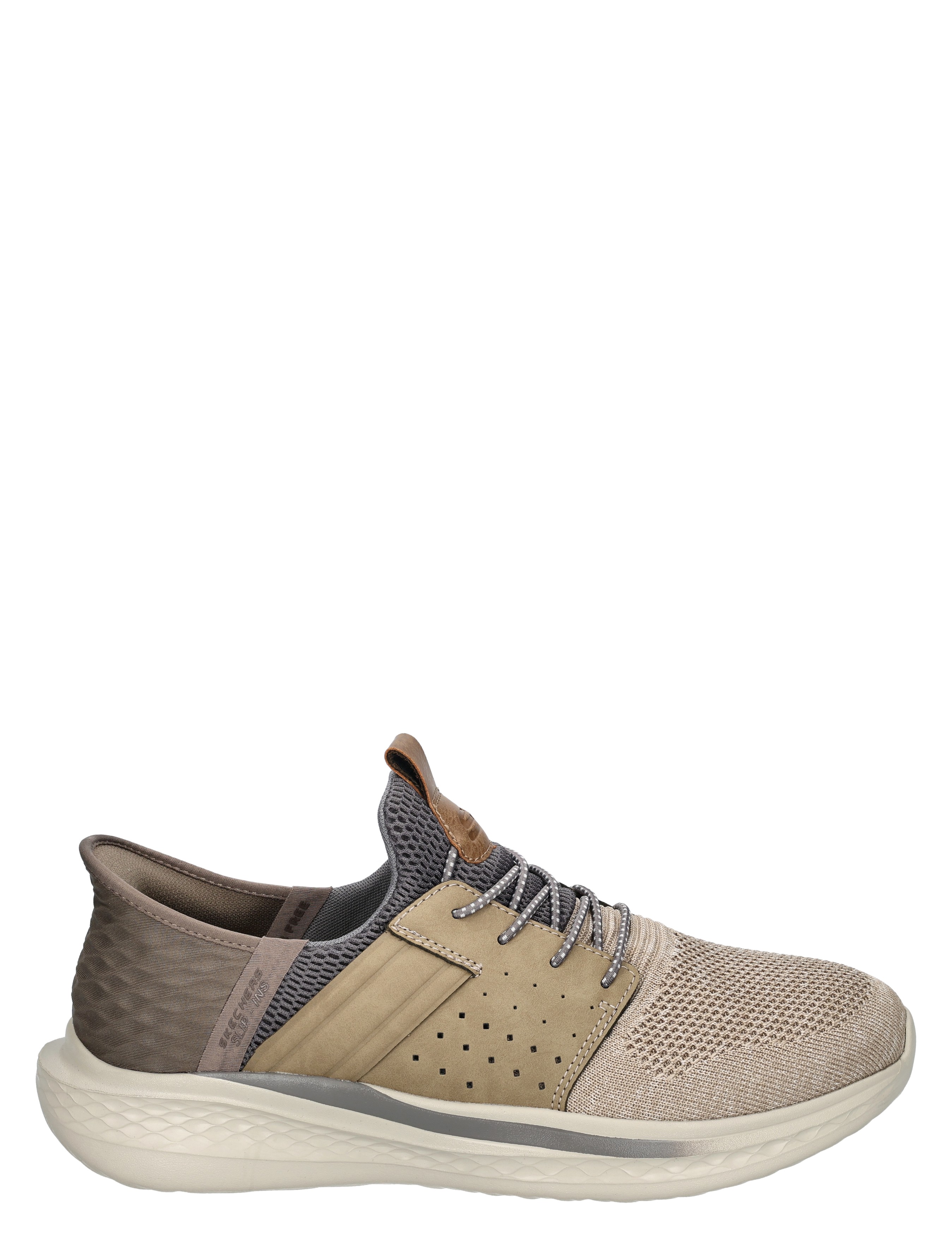 Skechers - 210811 Taupe - Heren - Veterschoenen - Casual Veterschoenen - 46715_77_1
