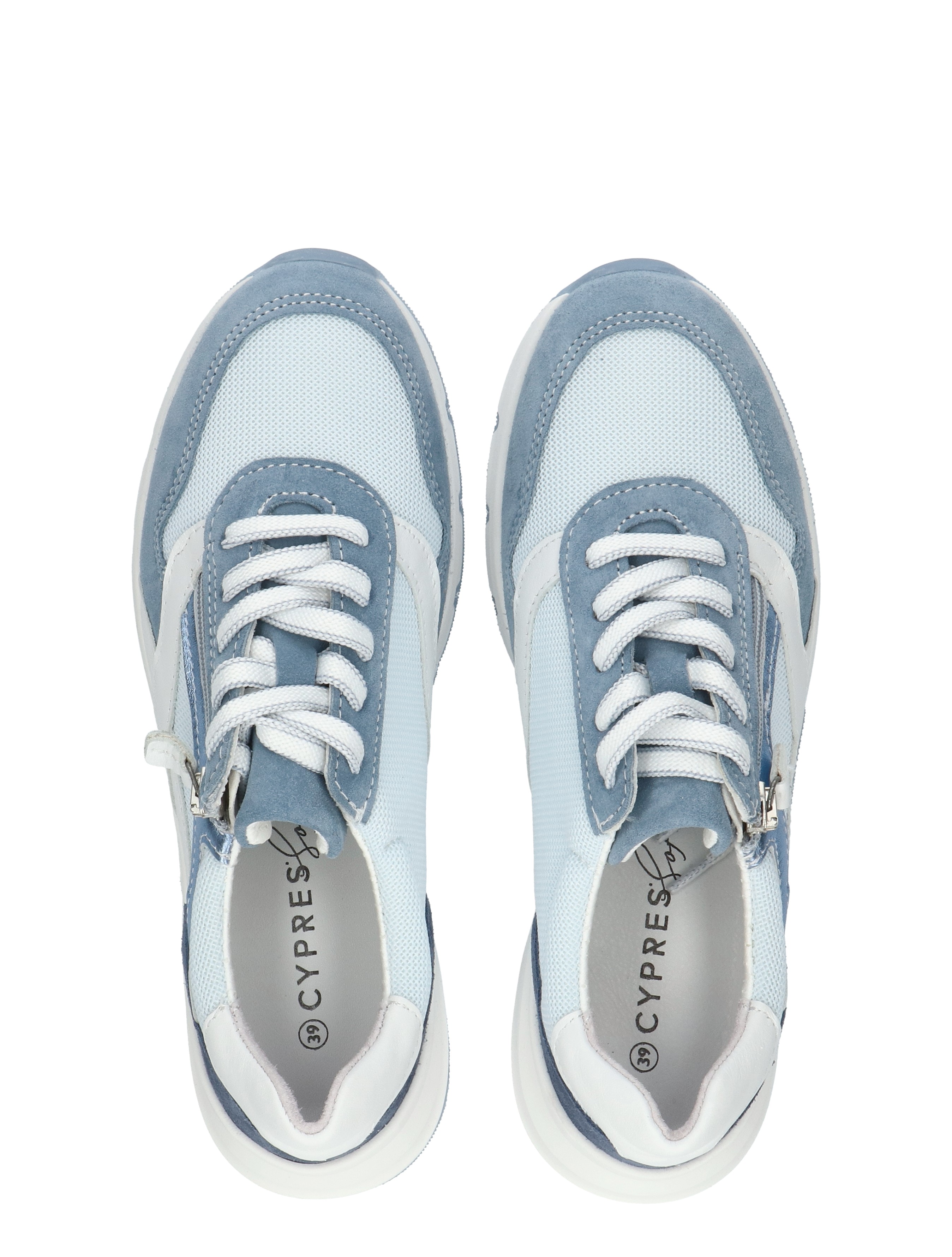 Cypres Soft - Zyva 2615631 1795 Sky Suede 1002 - Dames - Veterschoenen - Casual Veterschoenen - 50842_33_7