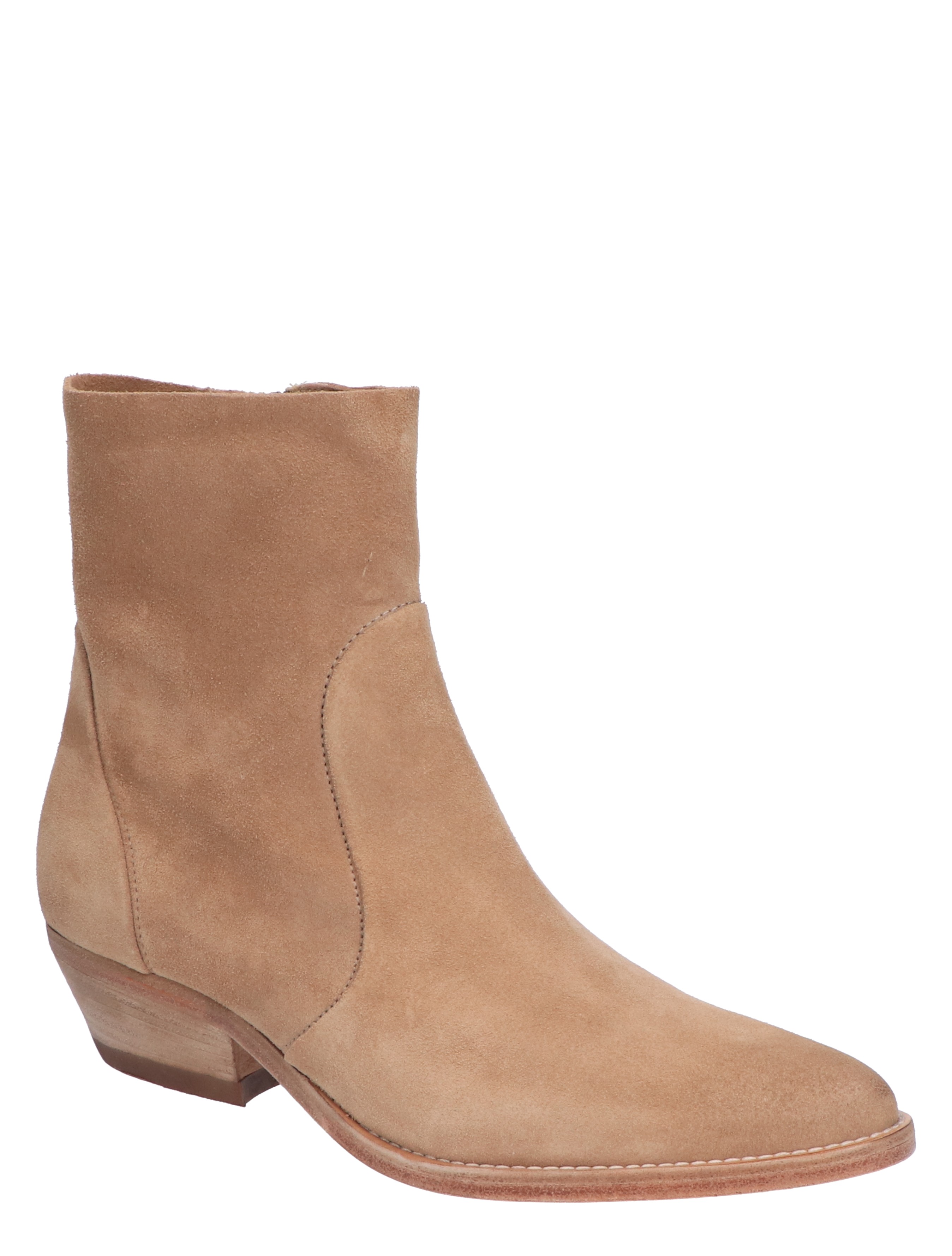 Julie Dee - ME307 Ecru - Dames - Boots - Enkellaarsjes - Cowboylaarzen - 47326_77_3